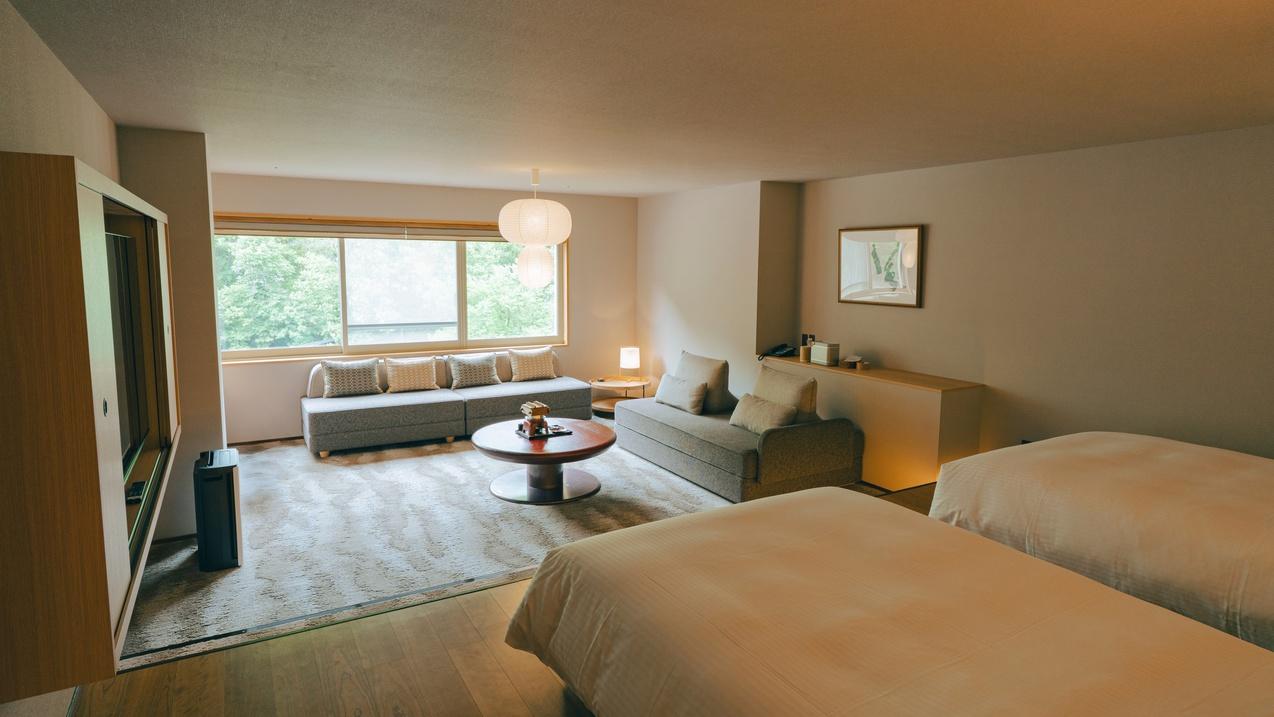 Room, Twin Beds, Mountain View, Club Floor