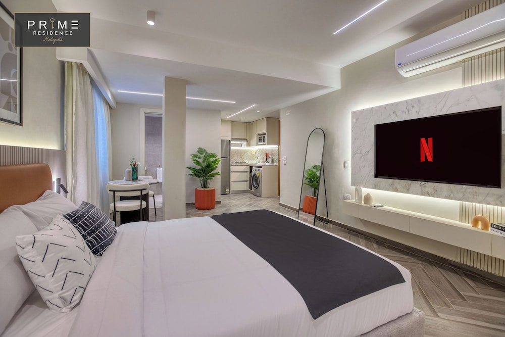 استوديو ديلوكس بسرير كوين، Prime Residence Heliopolis 4/10