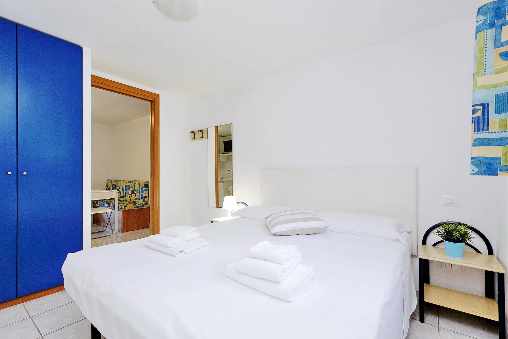 2 Bedrooms, Apartment, 1 Double and 2 Bunk Beds