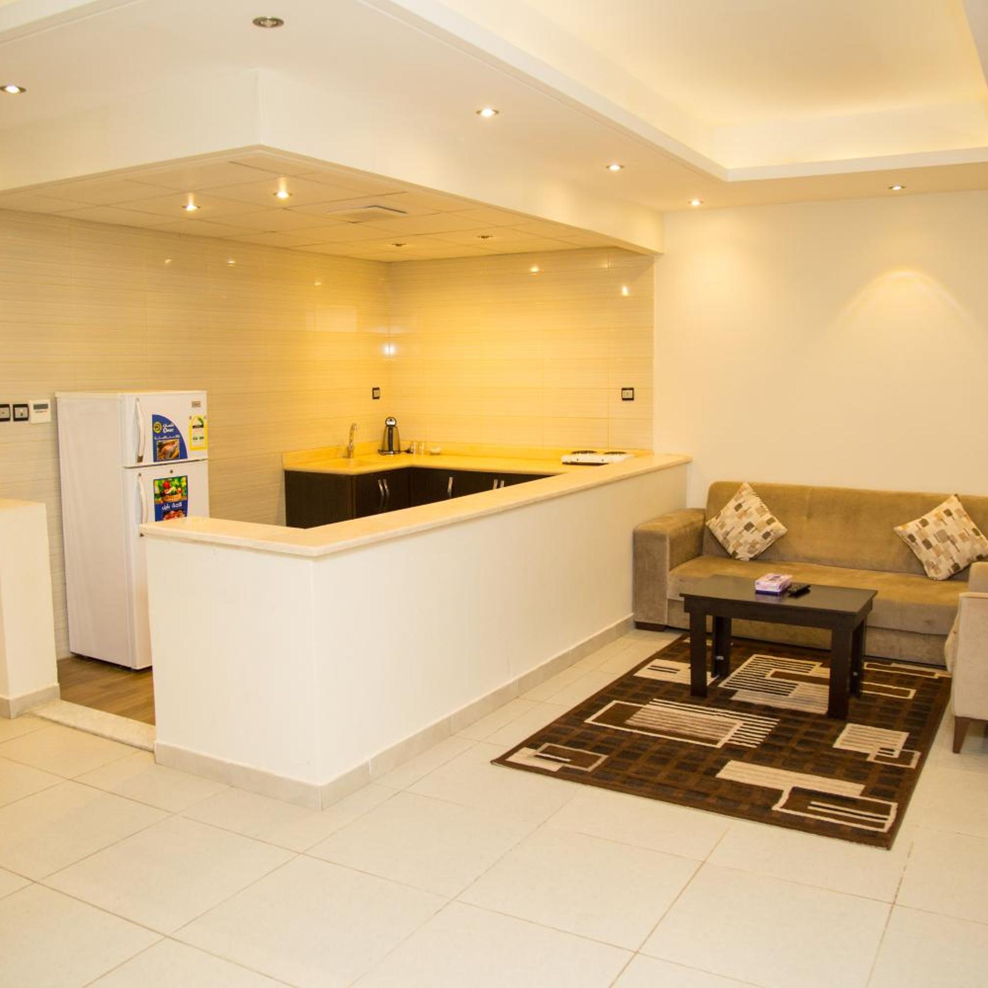 Lobby at Oasis Rise Hotel Apartments, JEDDAH
