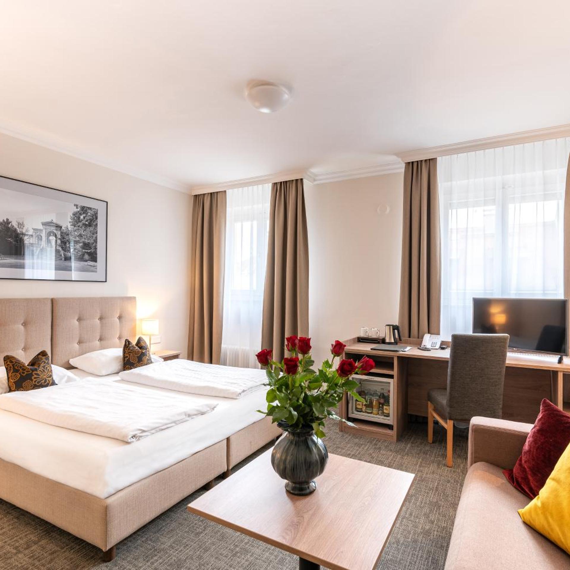غرفة سوبيريور بسرير مزدوج، Altstadthotel Wolf Dietrich 8/10