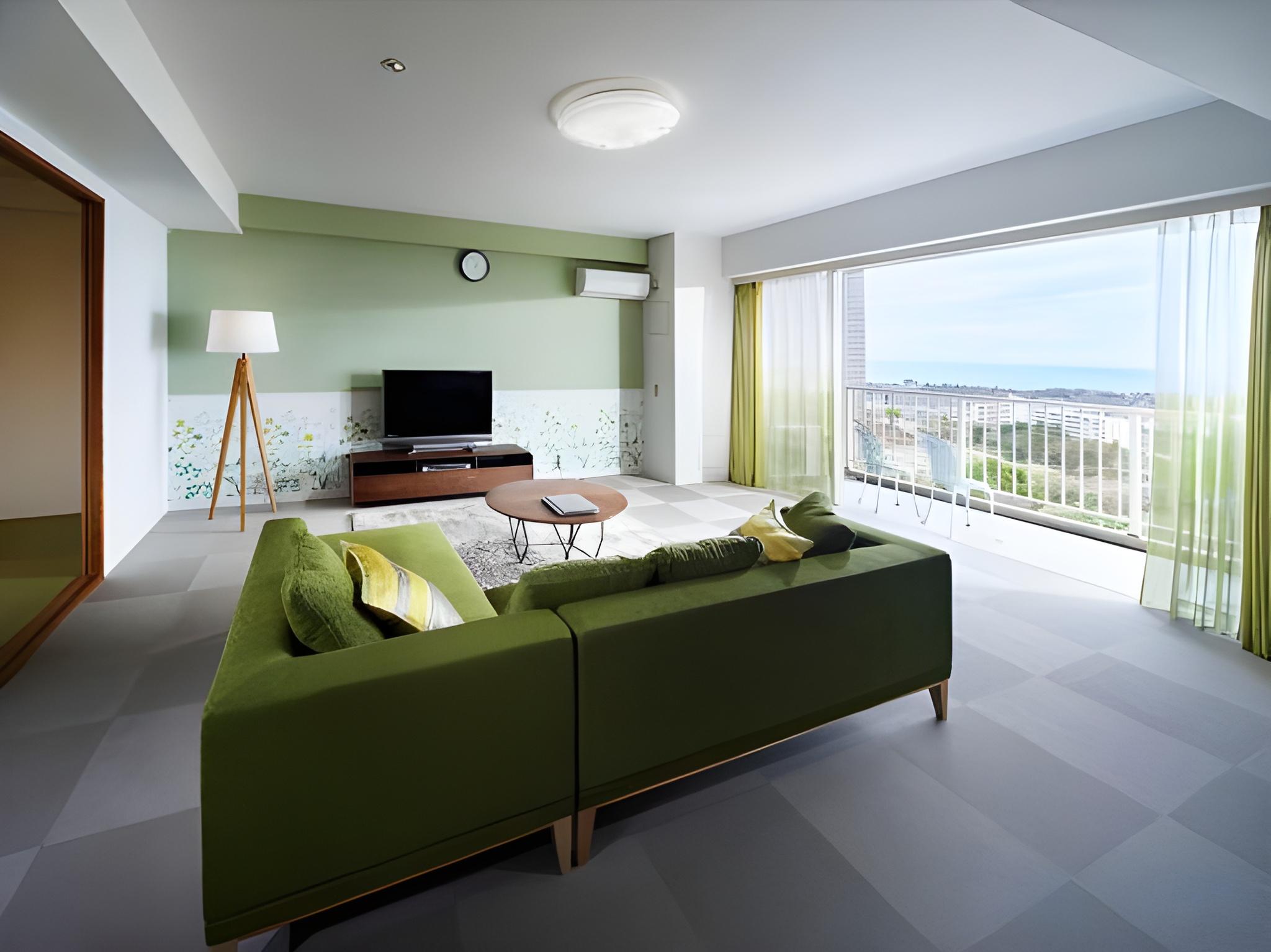 Green, Garden, Suite, Single, 3 Beds