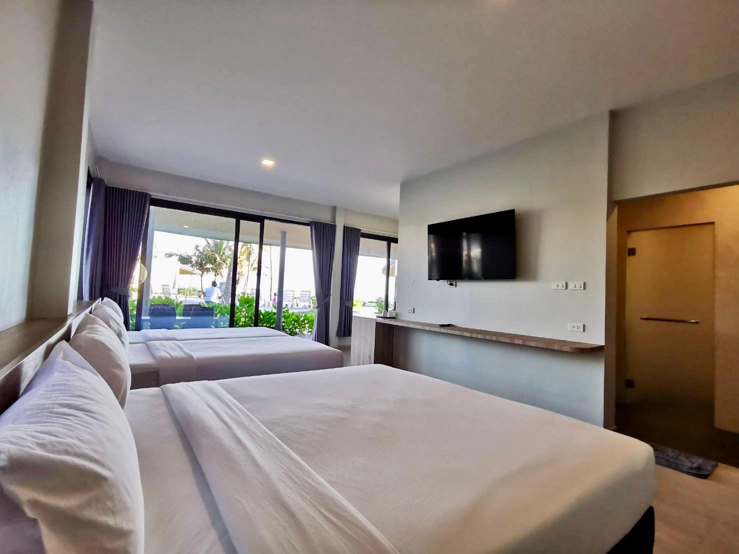 Villa, 2 Double Beds, Beach Front