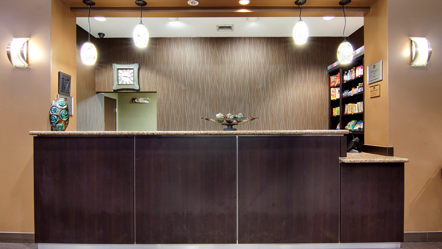 Lobby at Best Western Plus Seawall Inn and Suites By The Beach, GALVESTON - TX