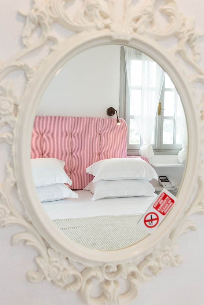 Lobby at Evi Rooms, PAROS