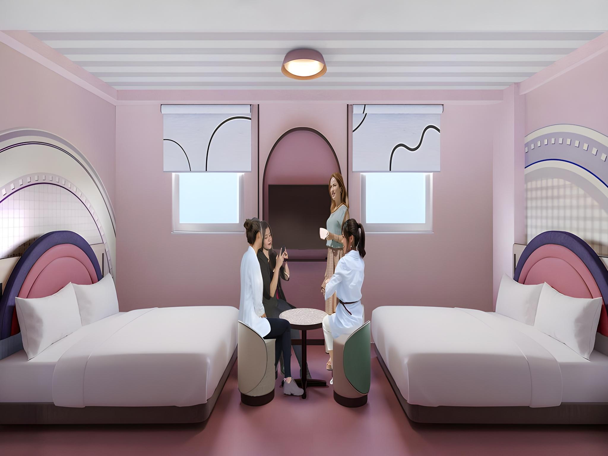 Concept, Dreamy, Twin Beds, Annex