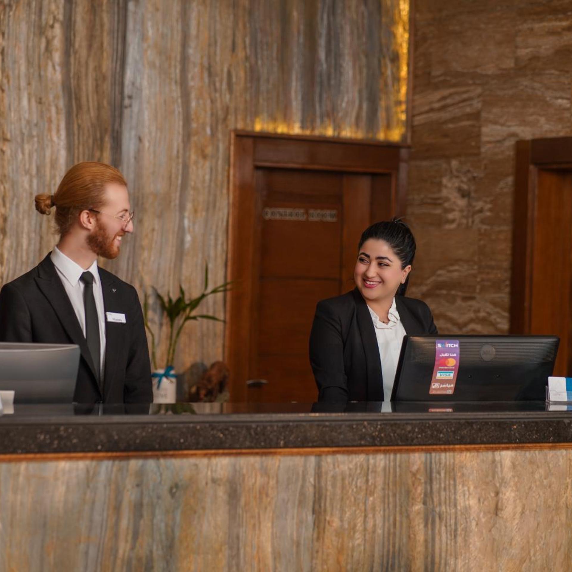 Lobby at Sipan Hotel, ERBIL