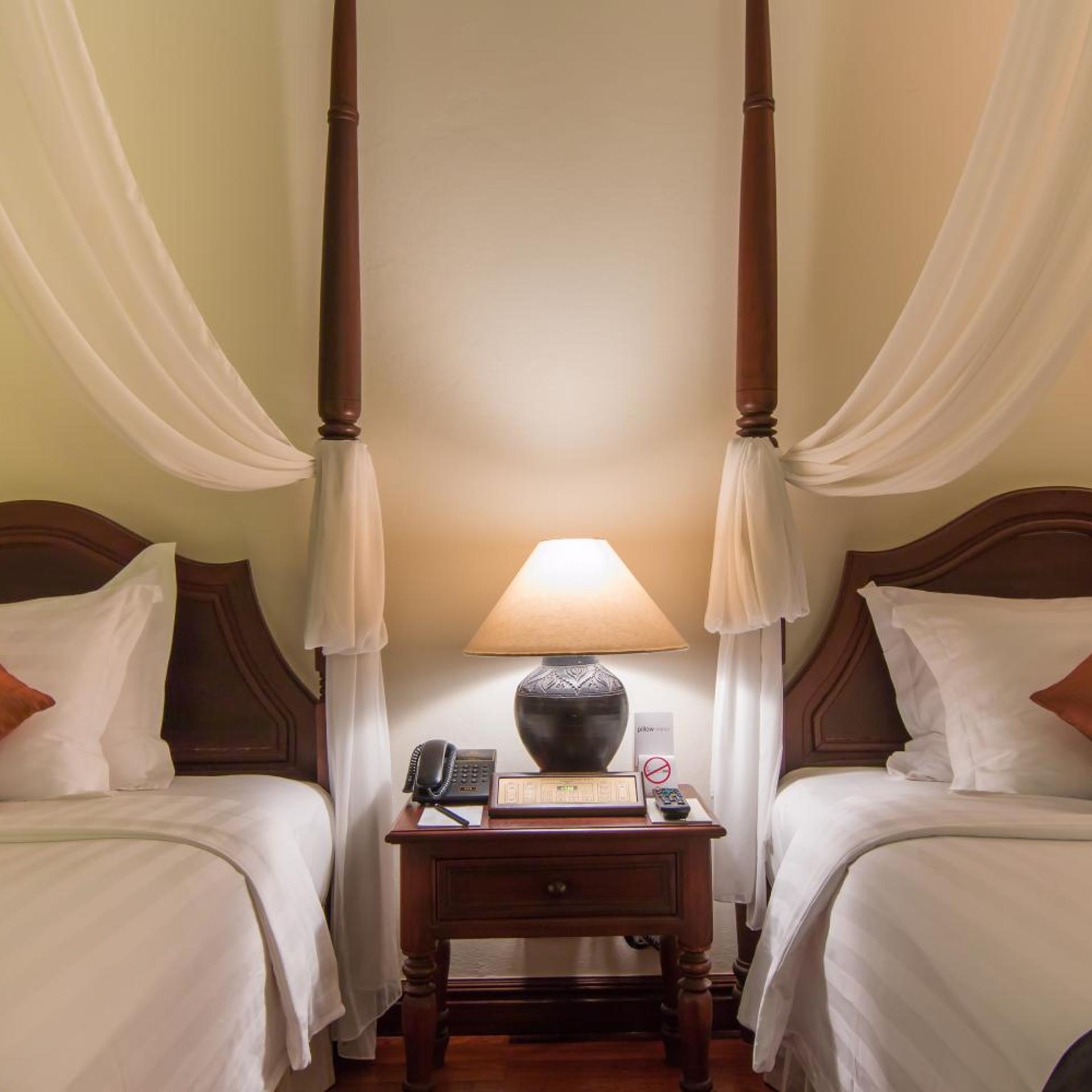 غرفة ديلوكس بإطلالة على الحديقة، PALACE RESIDENCE & VILLA SIEM REAP 4/10