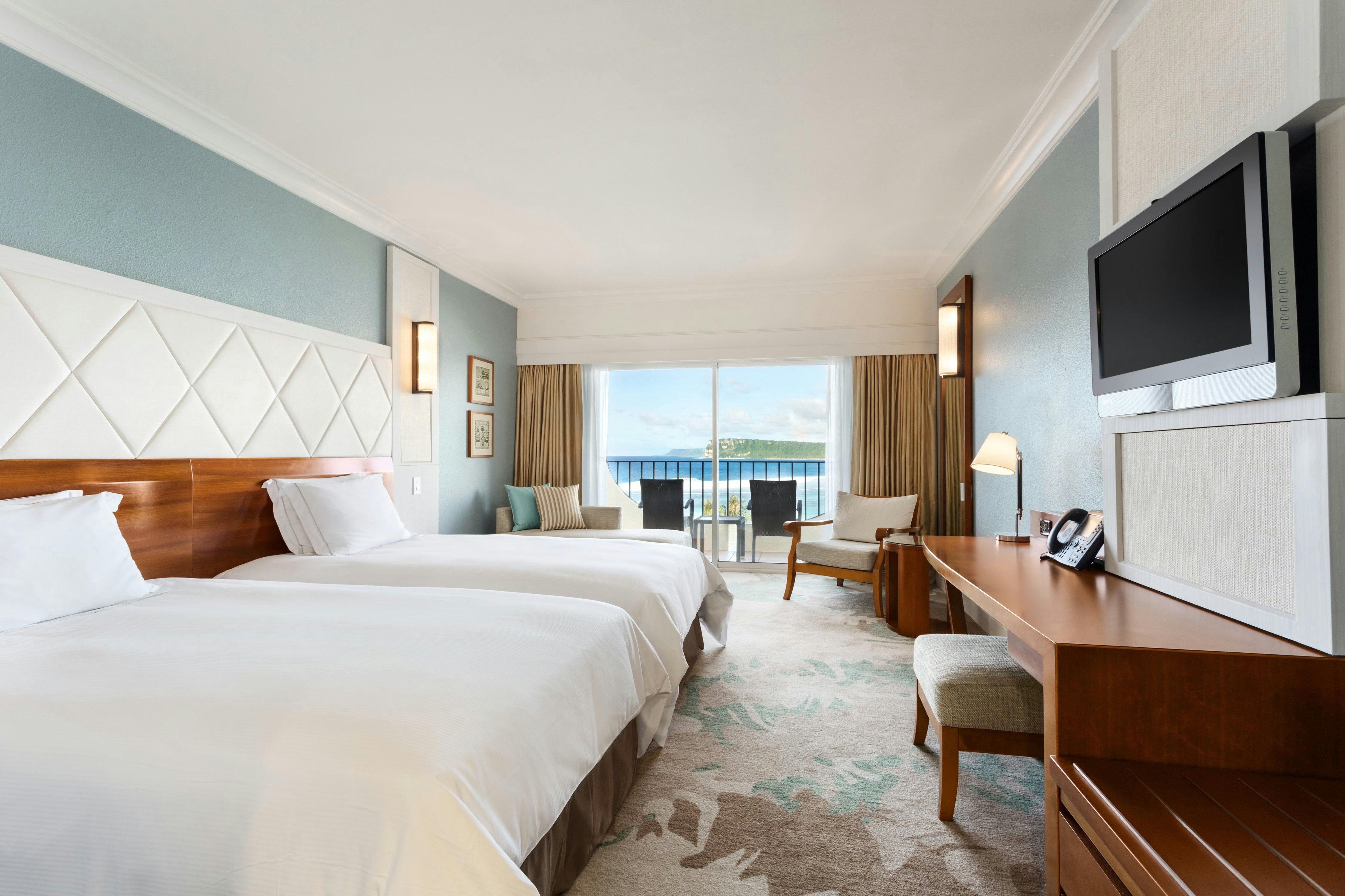 Ocean, Twin Beds, Main Building