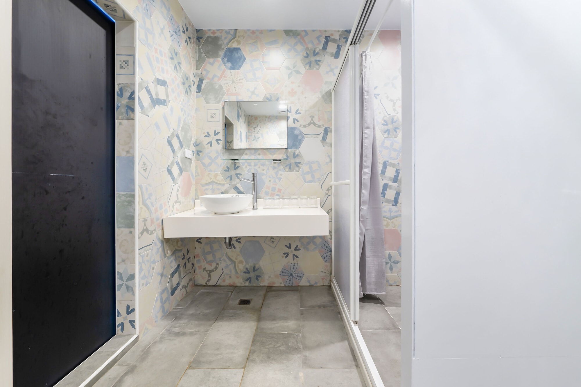 غرفة عائلية بسريرين مزدوجين بشرفة، Nan Fang B&B 7/7
