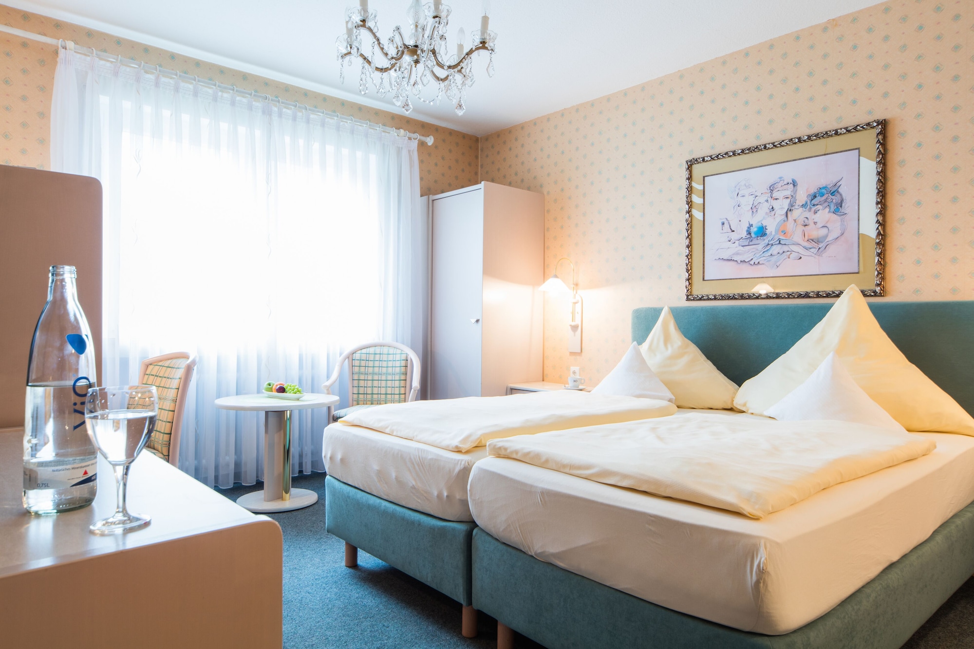شقة كلاسيكية بسريرين كوين مع أريكة، Ambient Hotel Am Europakanal 2/4