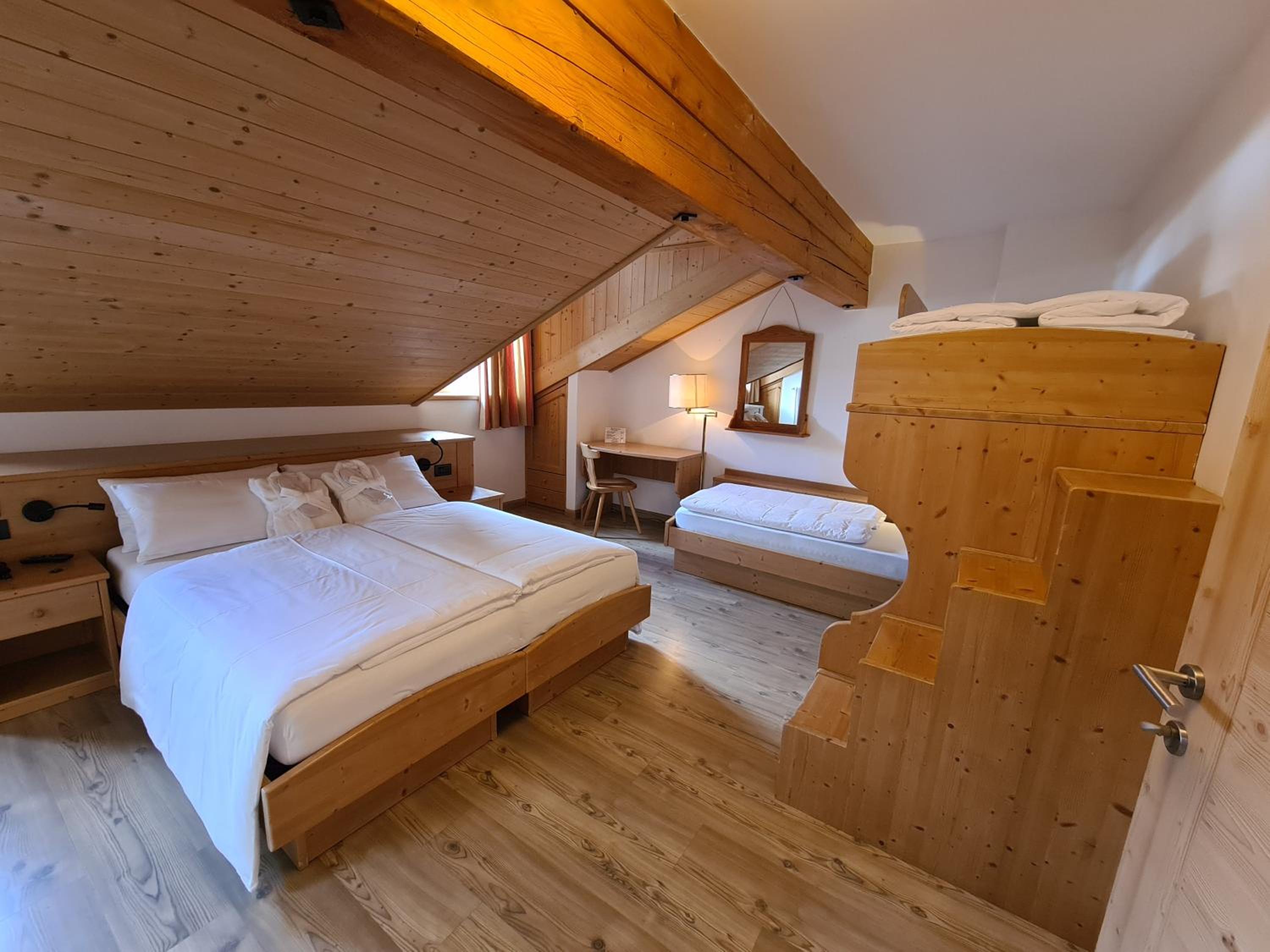 غرفة قياسية رباعية، Hotel Piedibosco 5/10