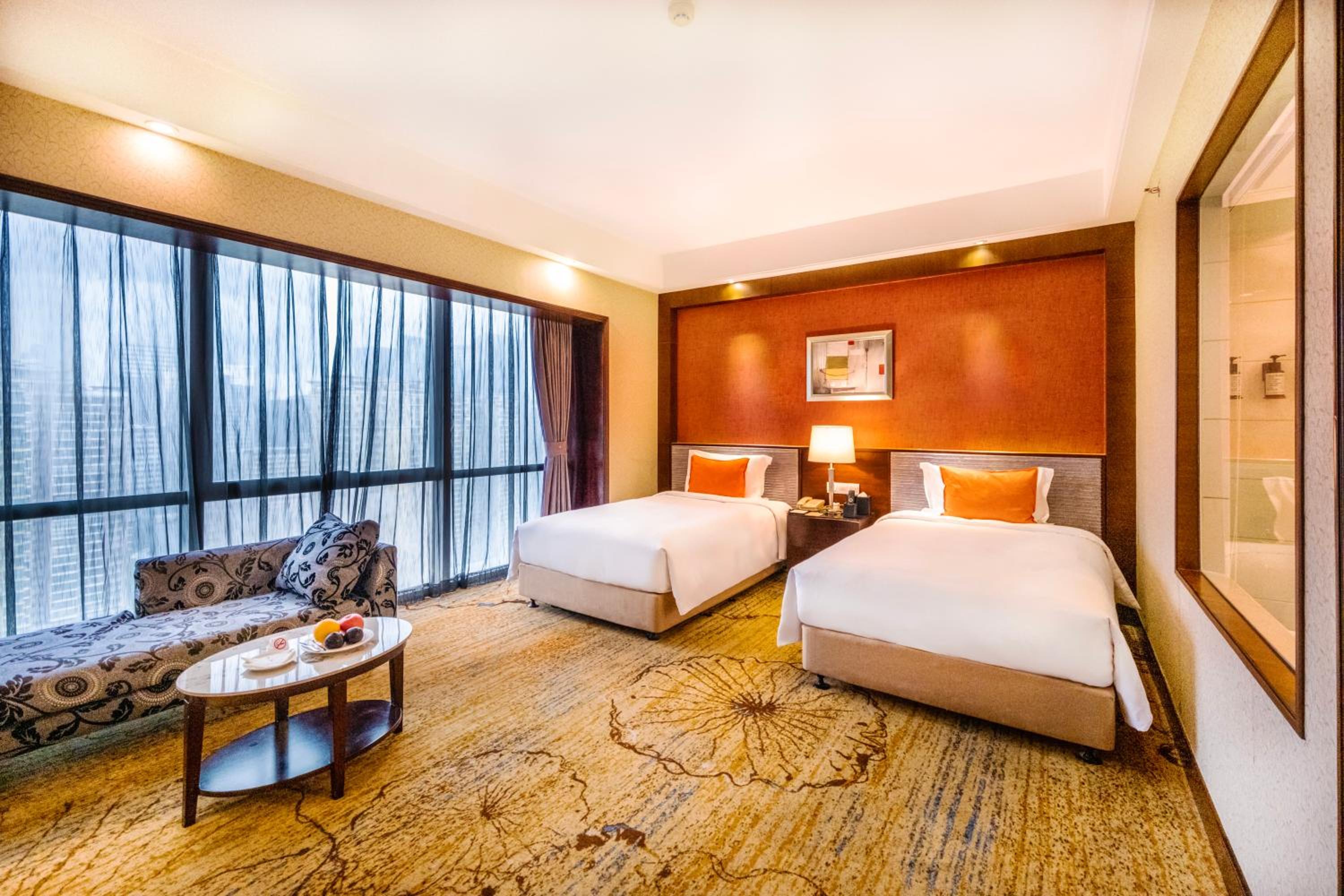 غرفة تنفيذية بسرير فردي، Leeden Hotel Guangzhou 3/8