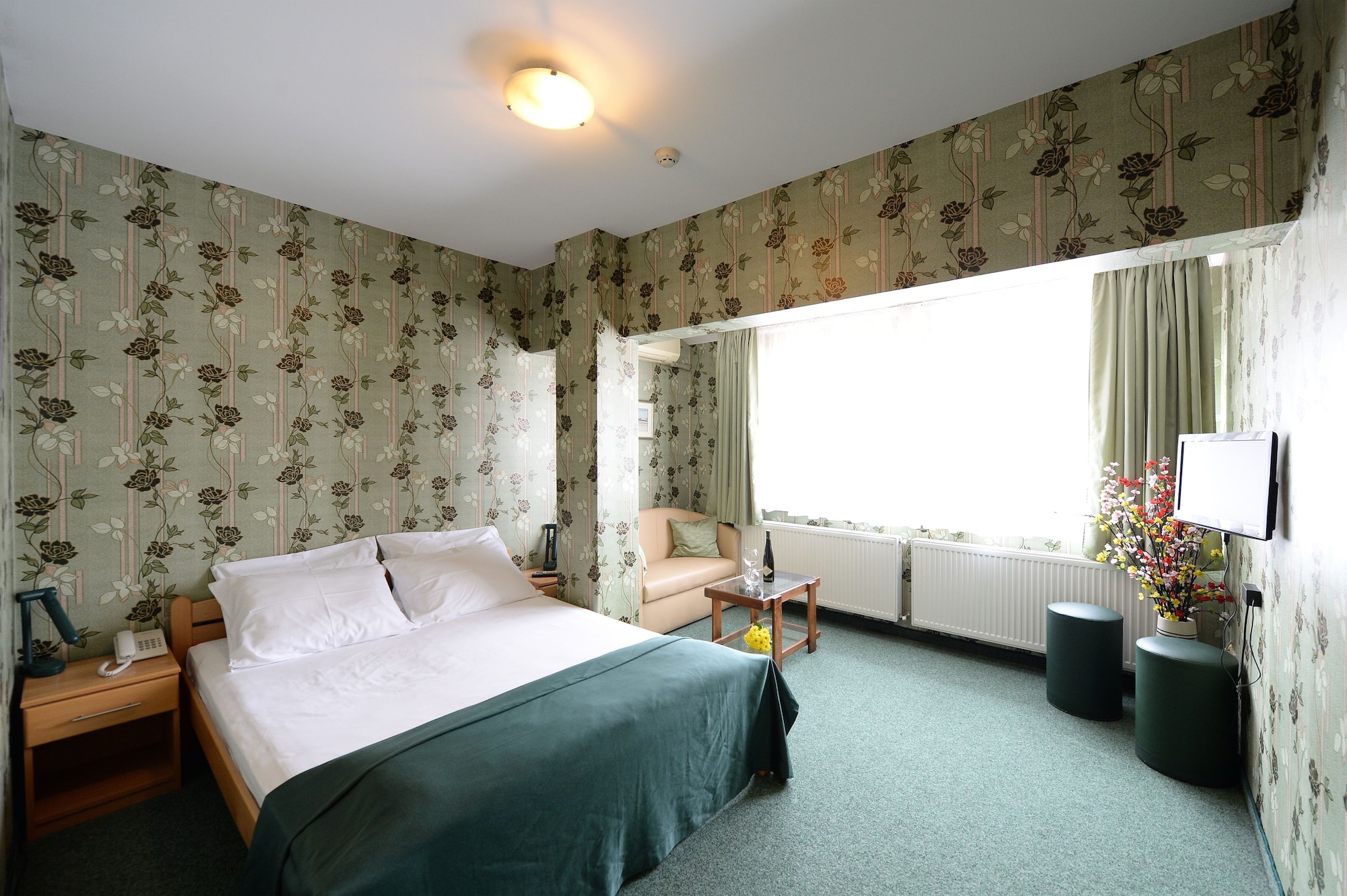Family, Double Bed, Park View, Sofa, Hotel Slodes 6/10