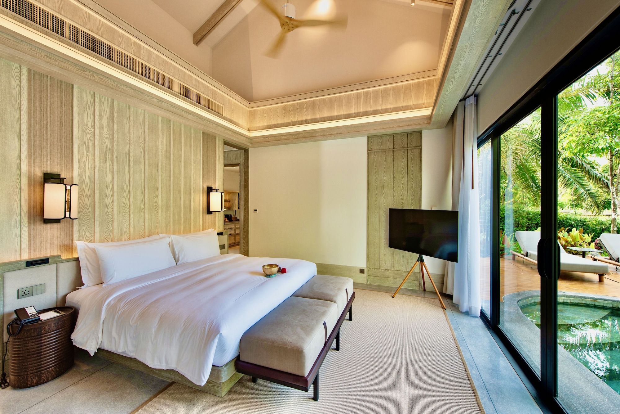 Lagoon, Pool, Wellness, Villa, King Bed
