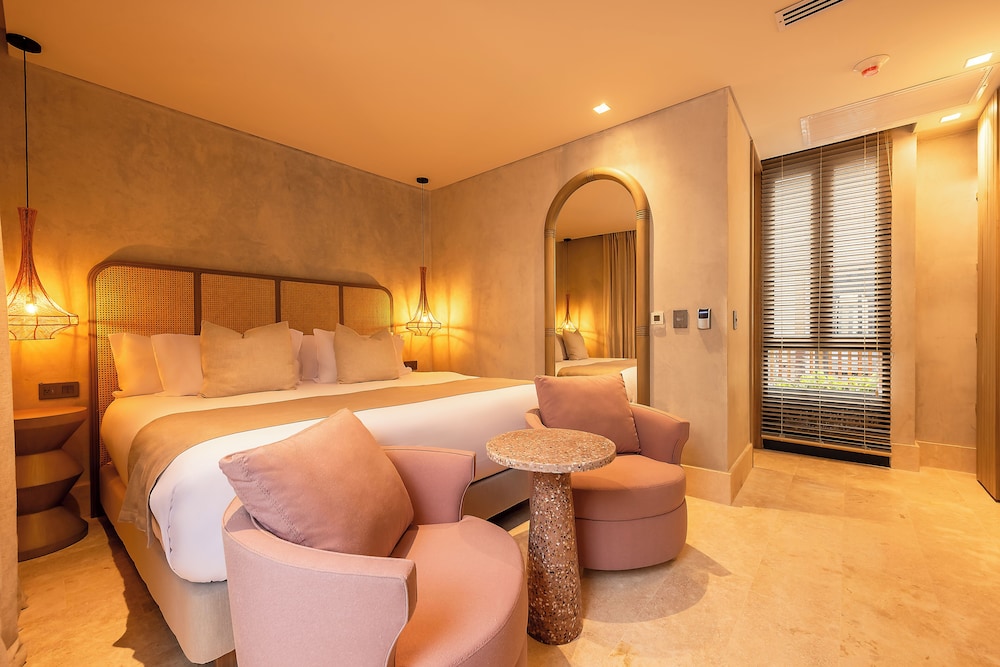 غرفة فاخرة بسرير كينج، Cinco Quintas Hotel Boutique By SOHO 5/10