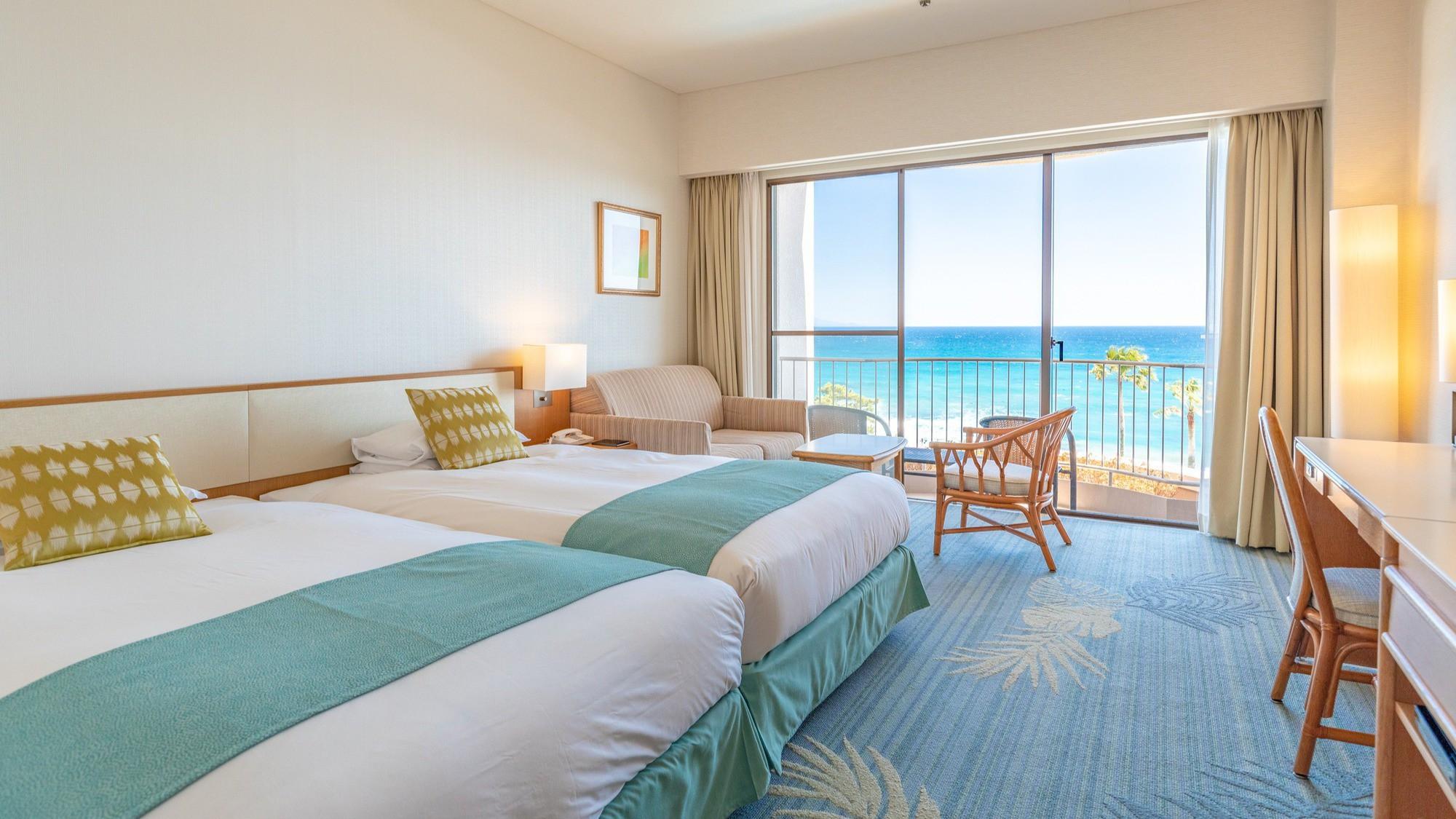 Hollywood, Twin Beds, Ocean View, Balcony, Main Building