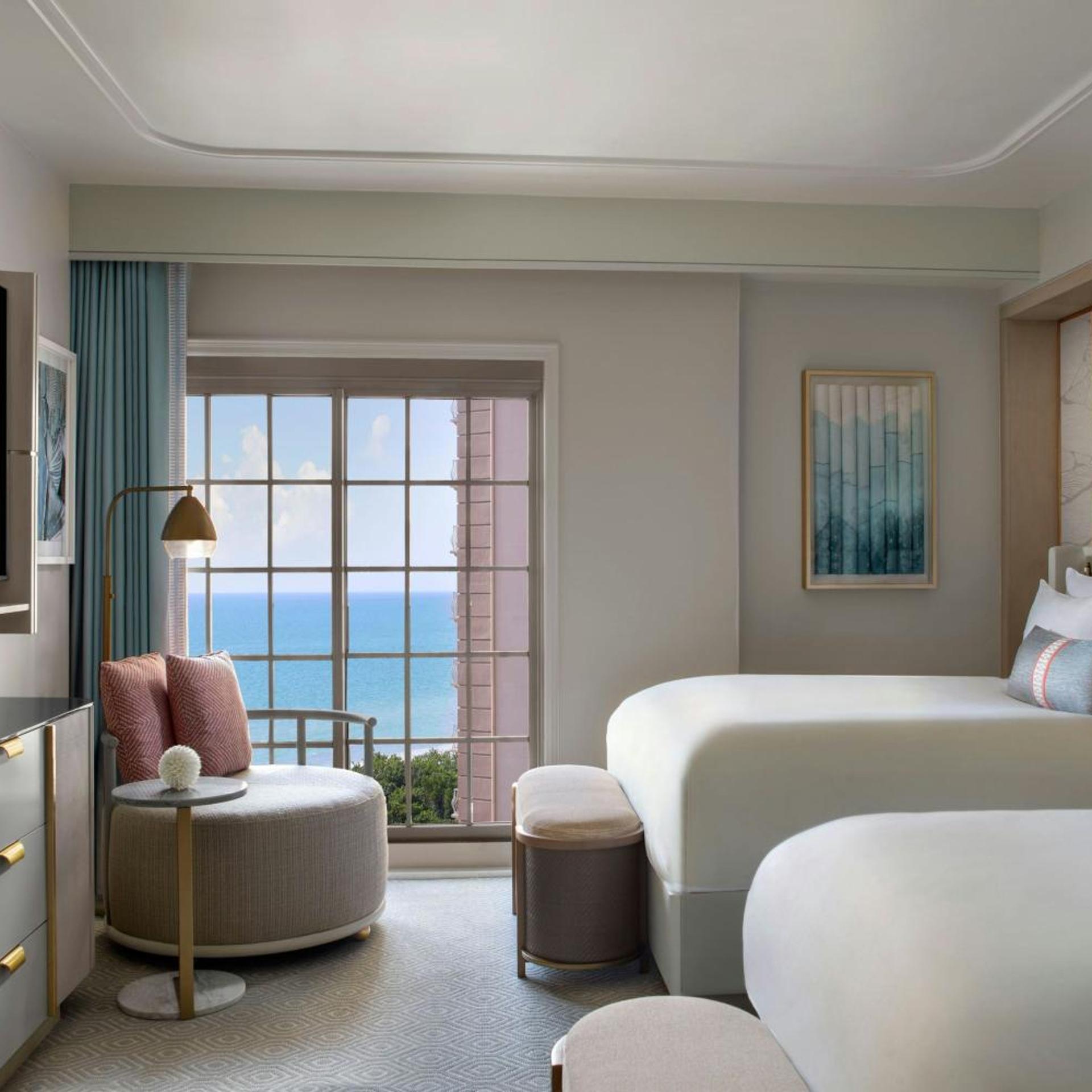 Room, 2 Queen Beds, Coast View, Balcony, Accessible
