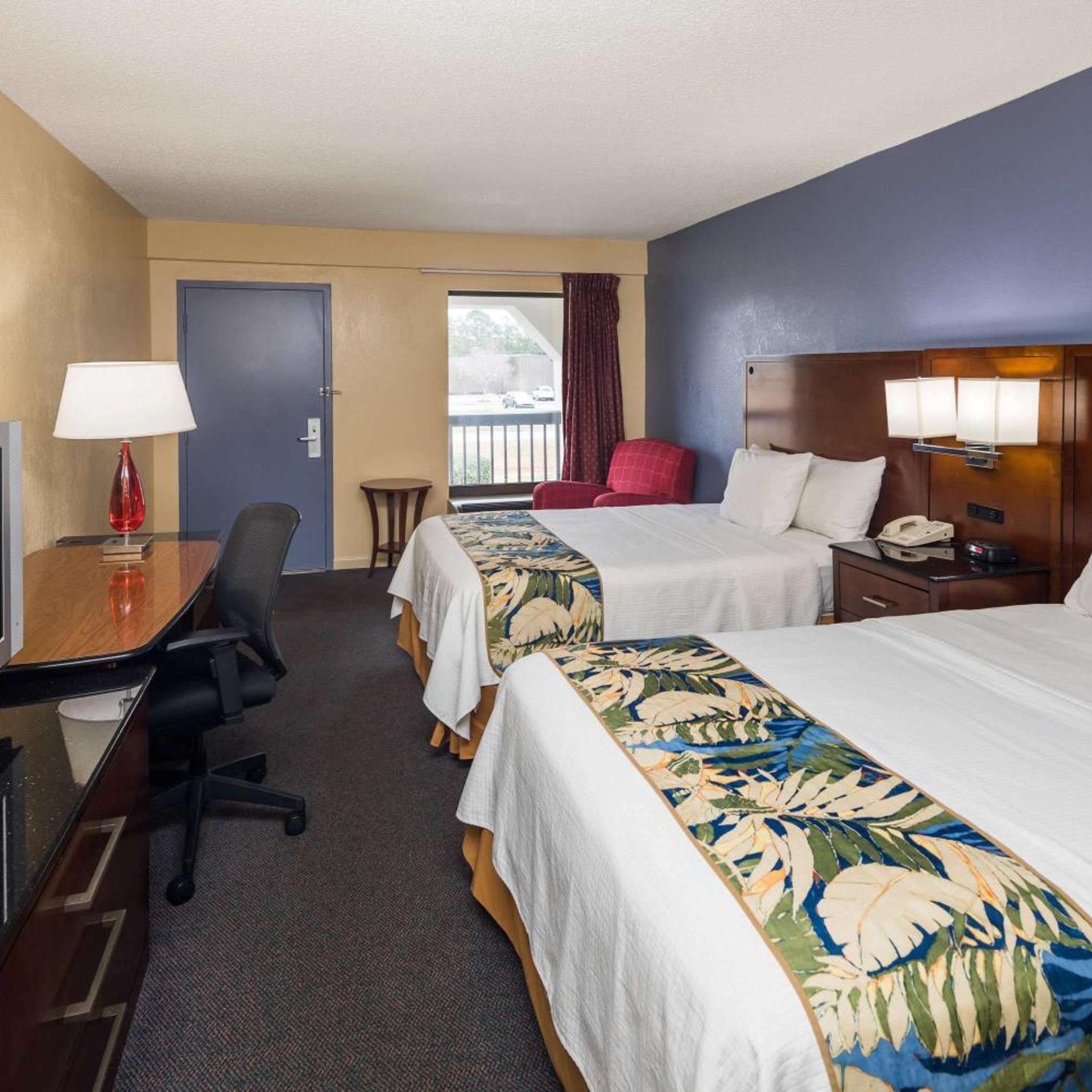 غرفة ديلوكس بسريرين مزدوجين، Days Inn by Wyndham Walterboro, SC 4/7