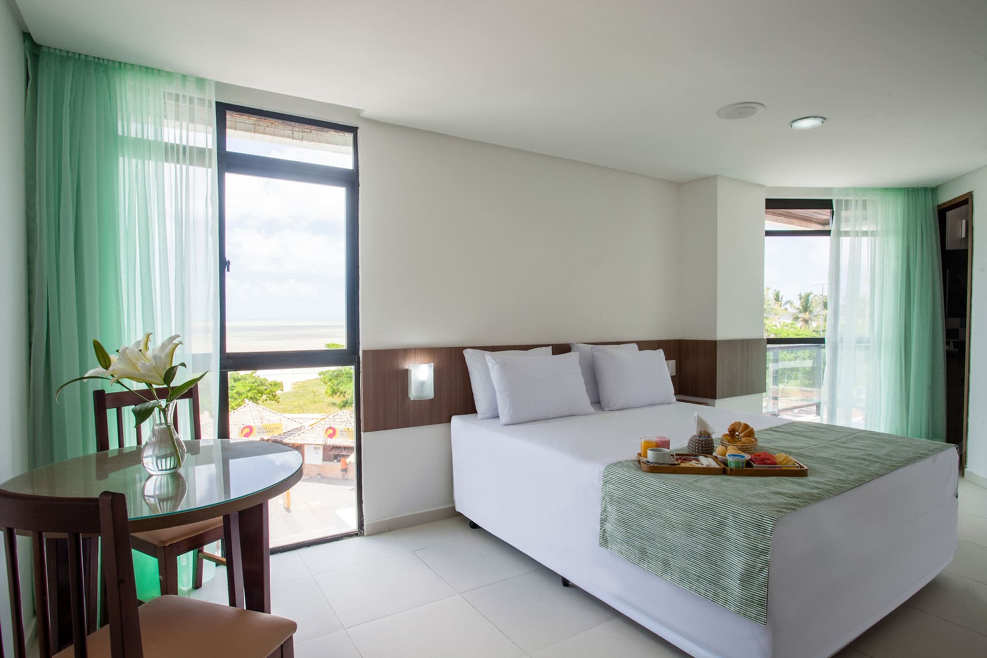 Deluxe, 1 Double and 1 Single Bed
