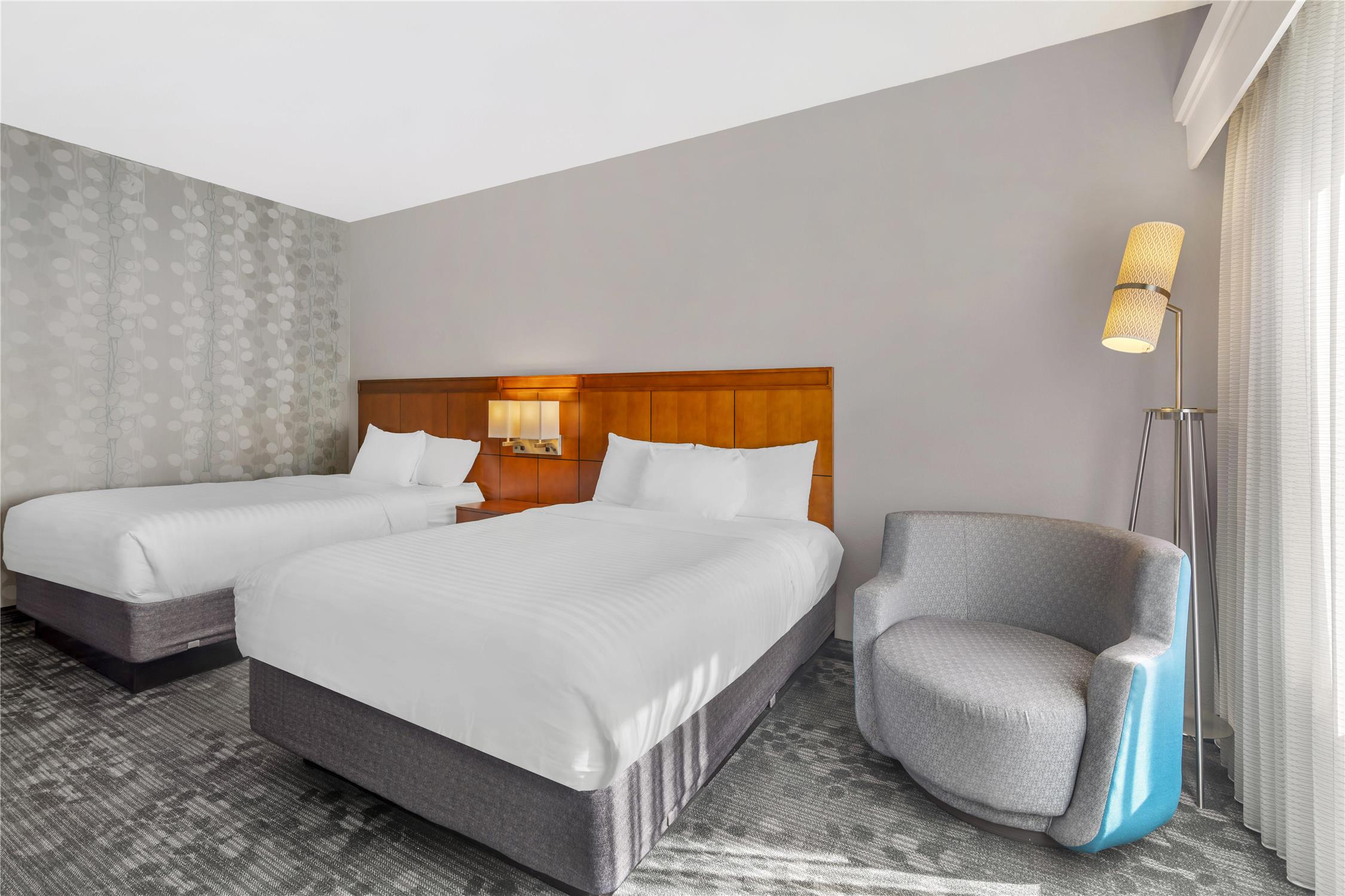 جناح بسريرين مزدوجين بشرفة بغرفة نوم واحدة، Sonesta Select Newport Middletown 2/3
