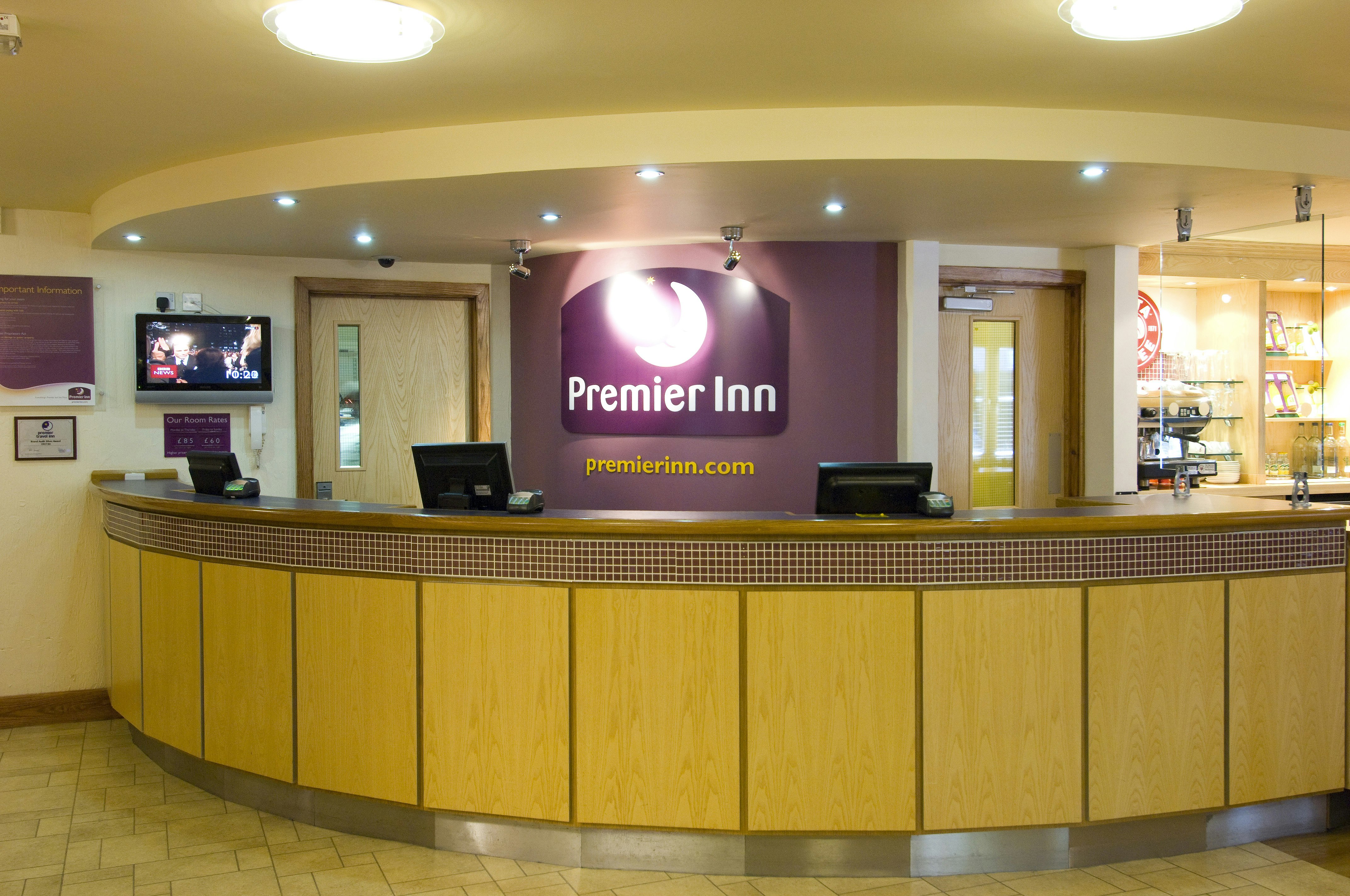 Lobby at Premier Inn Slough, Stanwell
