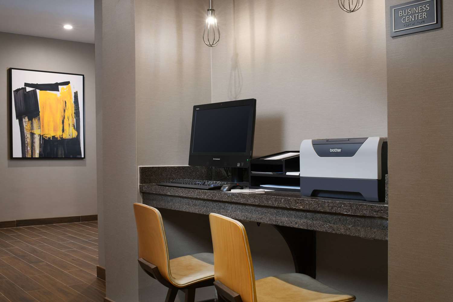 work area