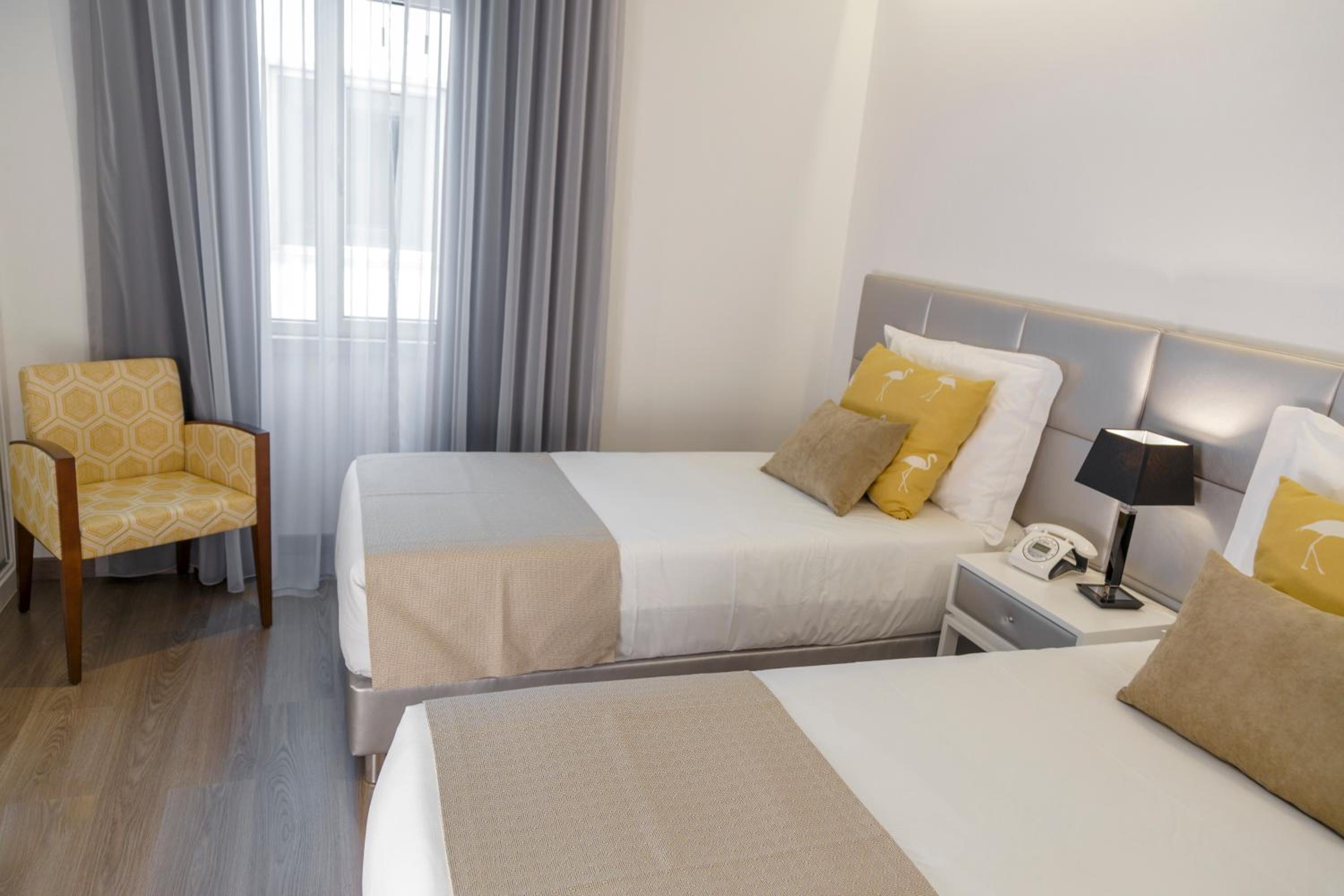 Room, Double or Twin Bed, Interior View