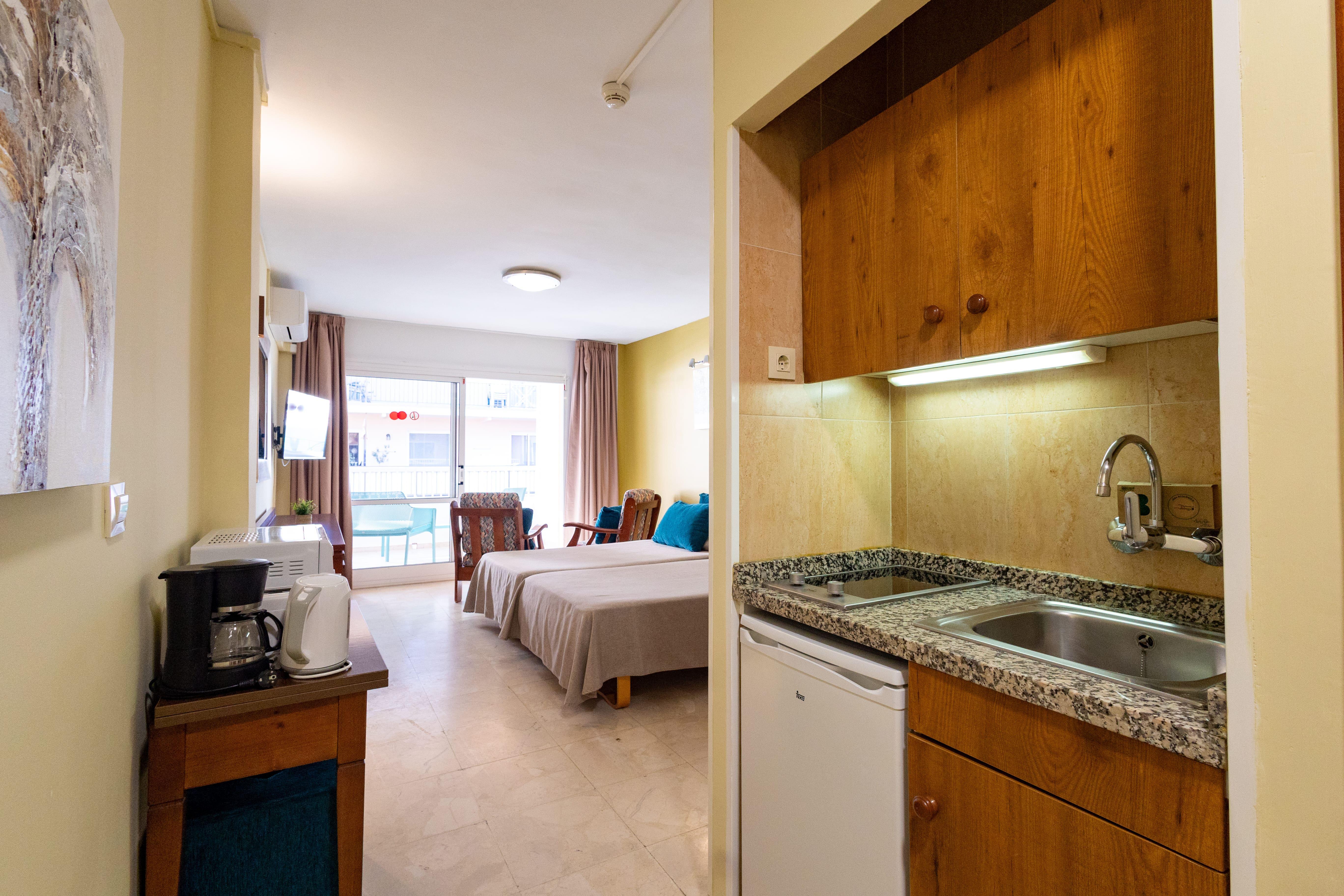 استوديو بسرير مزدوج بإطلالة على المدينة، Apartamentos La Jabega 4/4