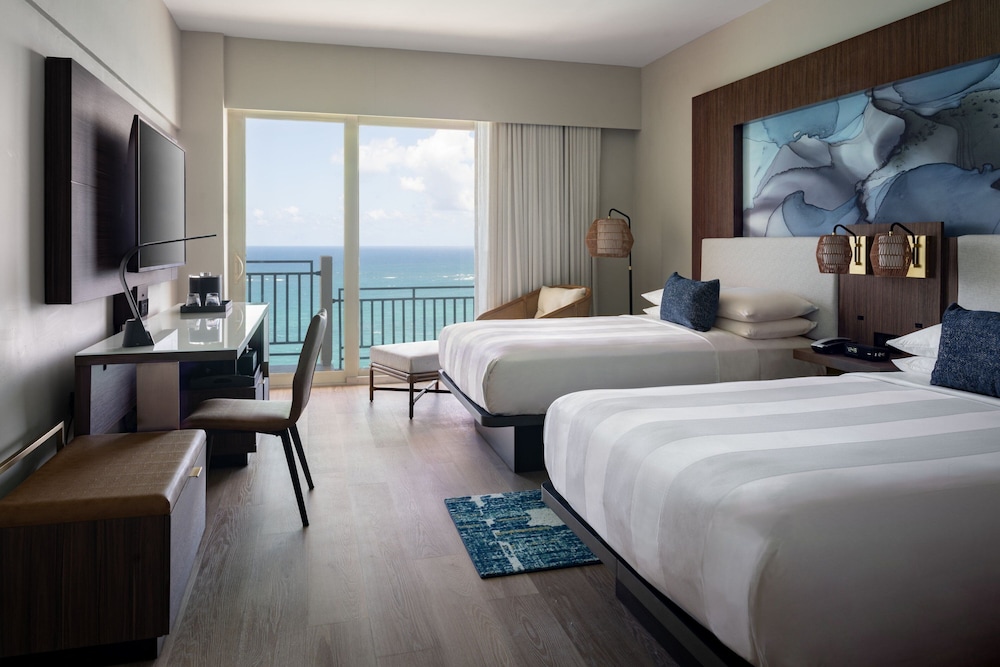 Room, 2 Double Beds, Ocean Front