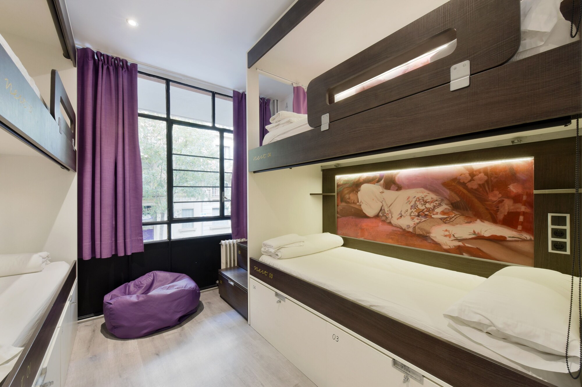 PRIVATE, FEMALE DORM, 4 BEDS