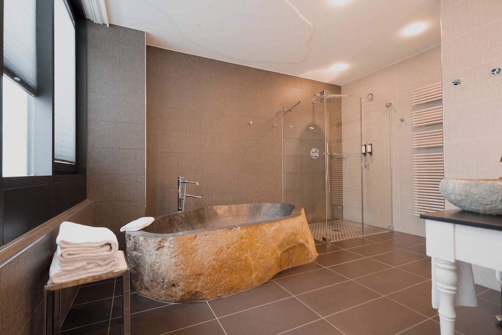 Lobby at Le Clervaux Boutique Hotel, CLERVAUX