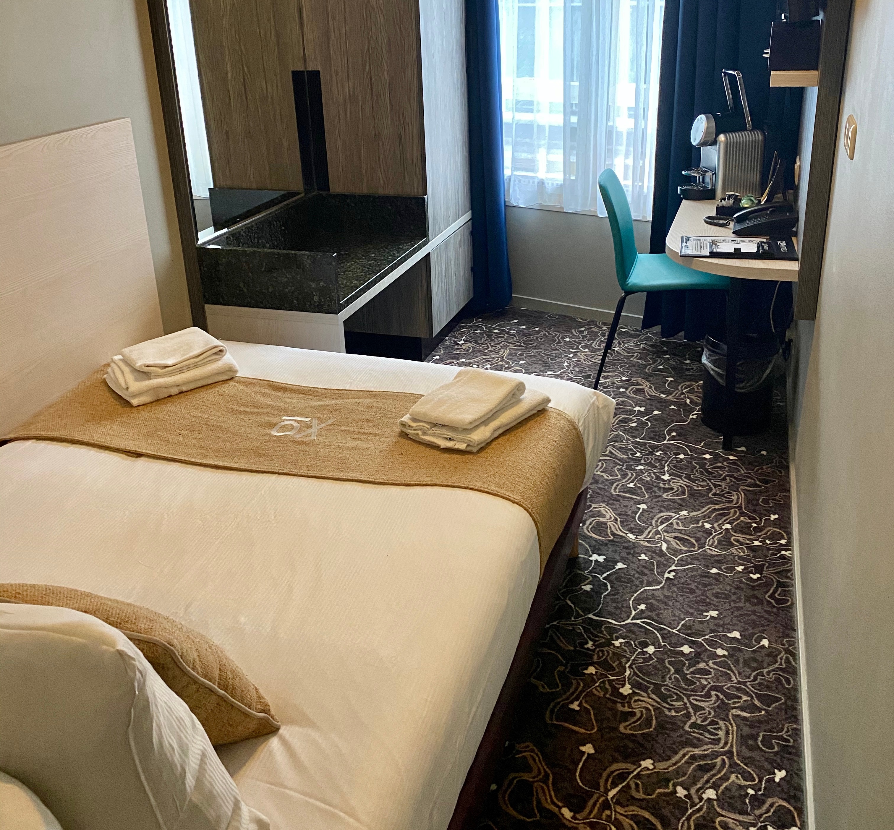 غرفة اقتصادية بسرير كوين، XO Hotels City Centre 2/3