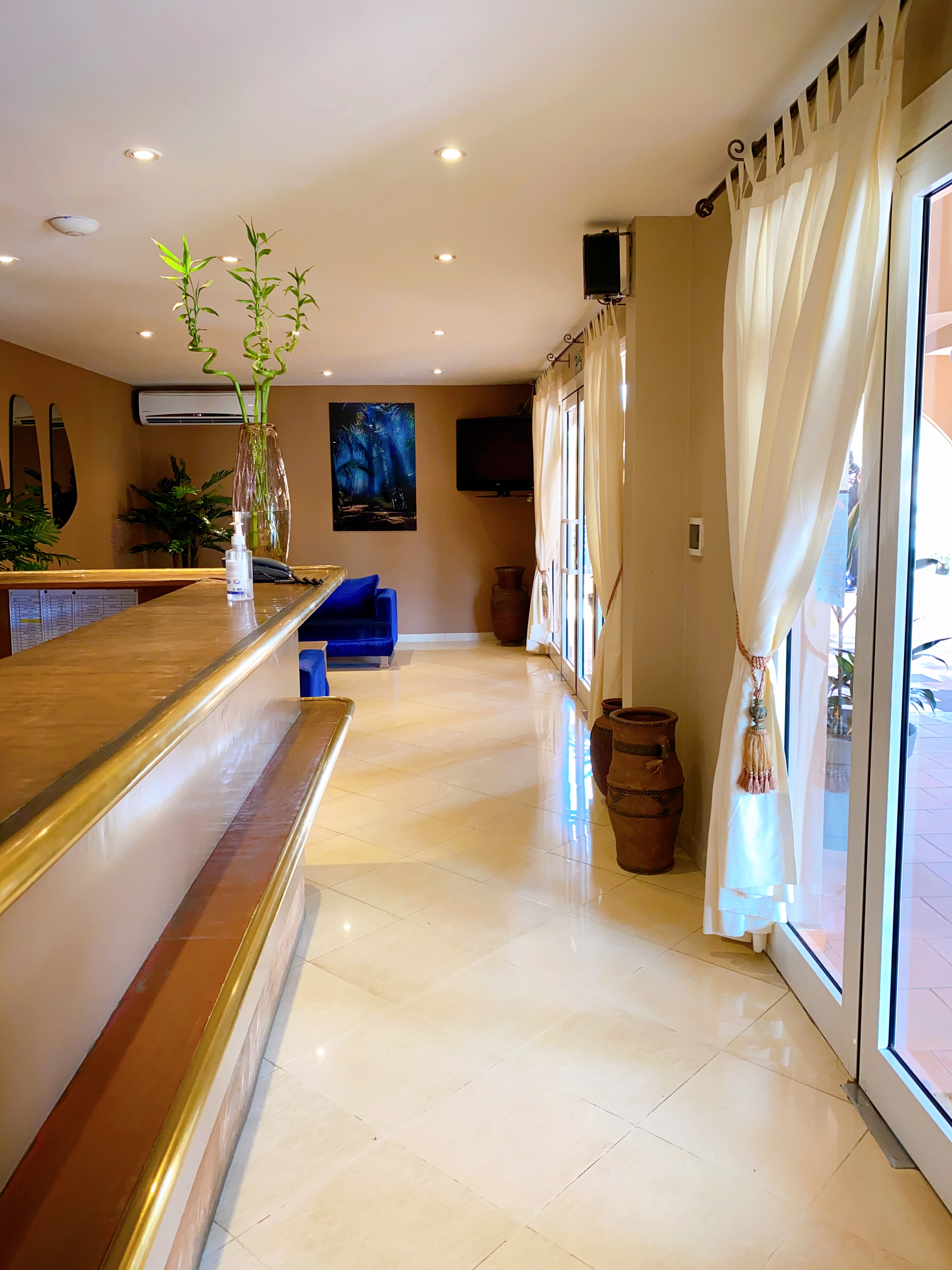 Lobby at Casino du Cap Vert, DAKAR