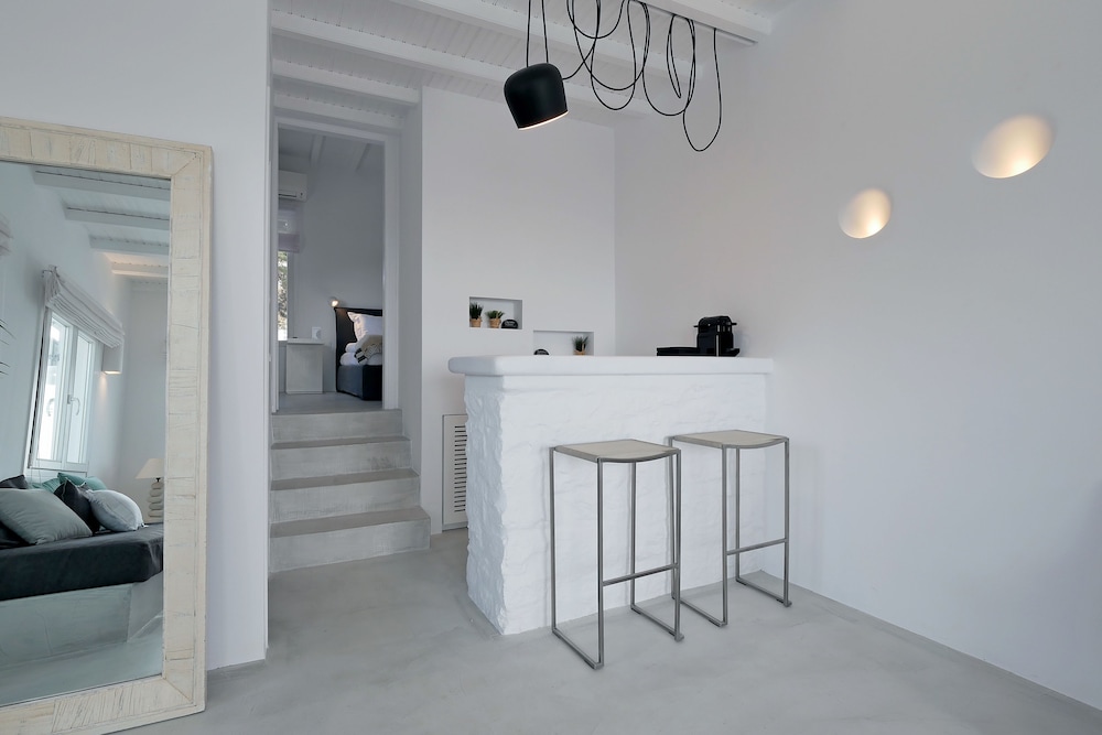 Lobby at Ostraco Suites, MYKONOS