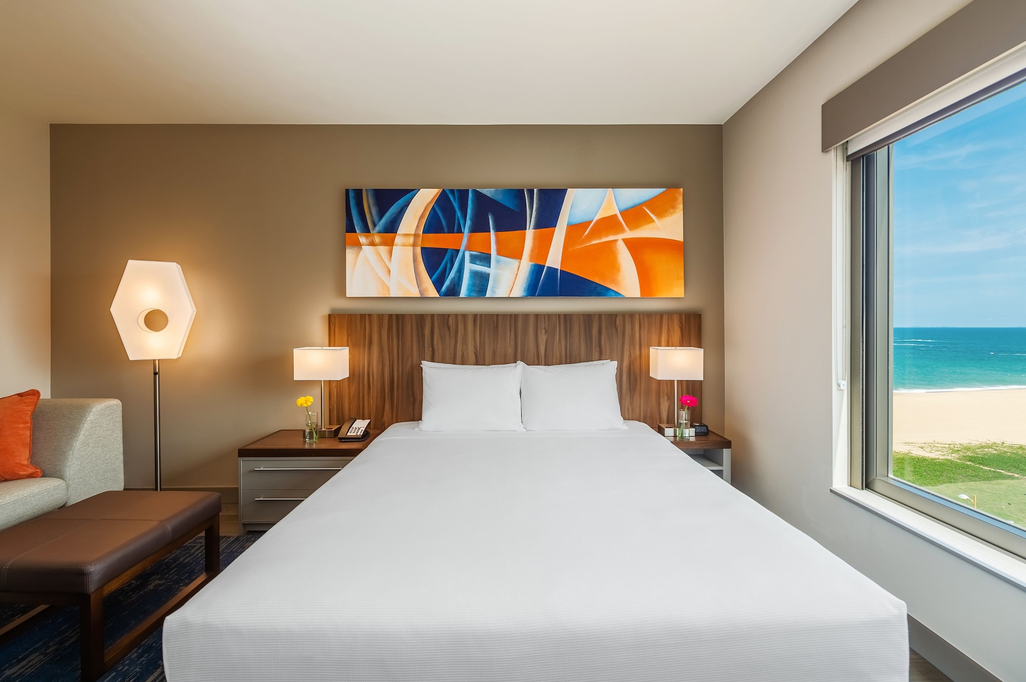 Room, King Bed, Ocean Front, Sofa