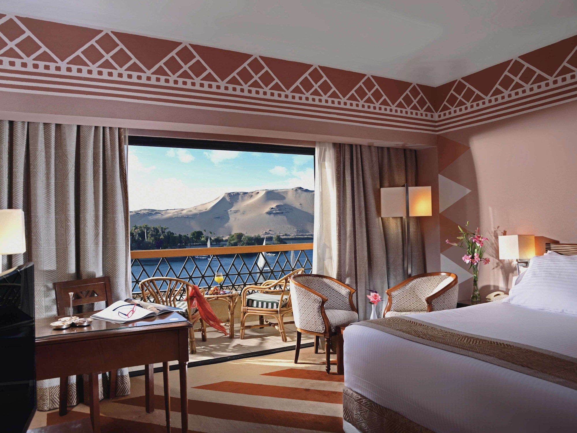 Classic, King Bed, Partial River View، Movenpick Aswan 4/9