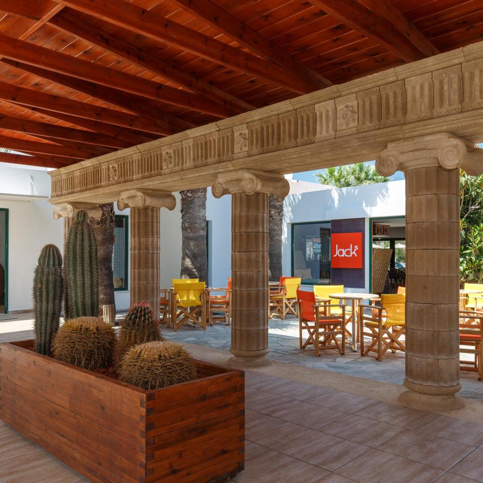 Lobby at Lindos Gardens Resort Complex, Lindos