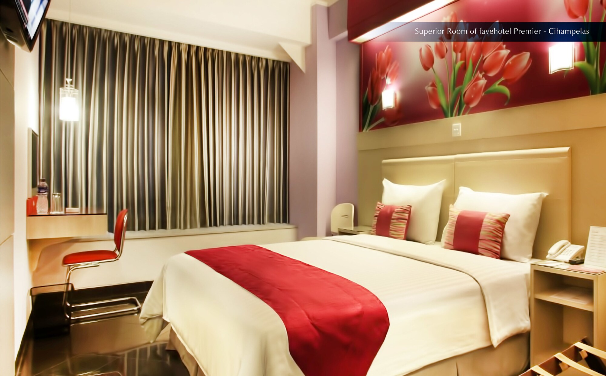 غرفة سوبيريور بسرير مزدوج، favehotel Premier Cihampelas 2/4