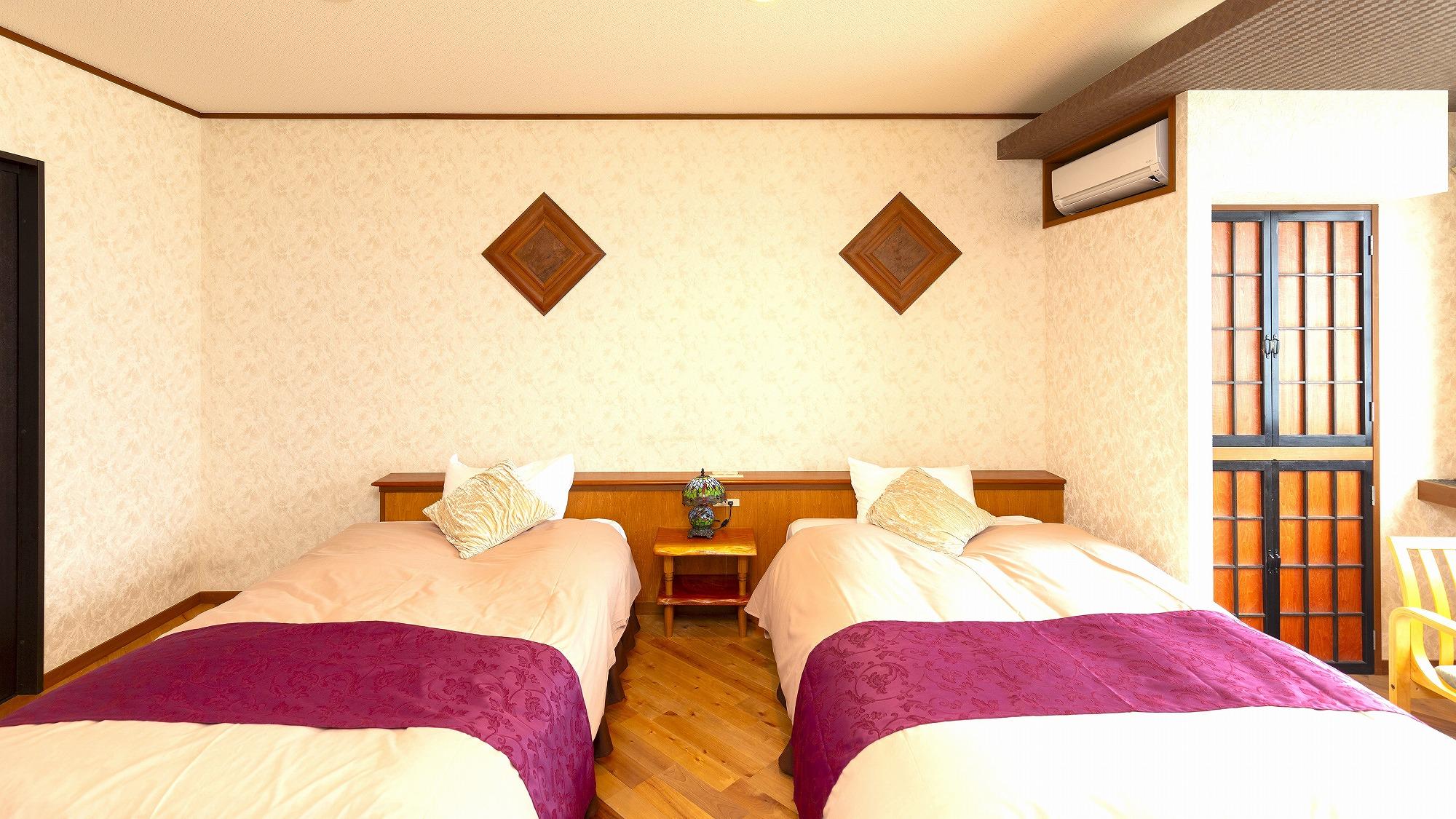 Western, Twin Beds, Mountain View