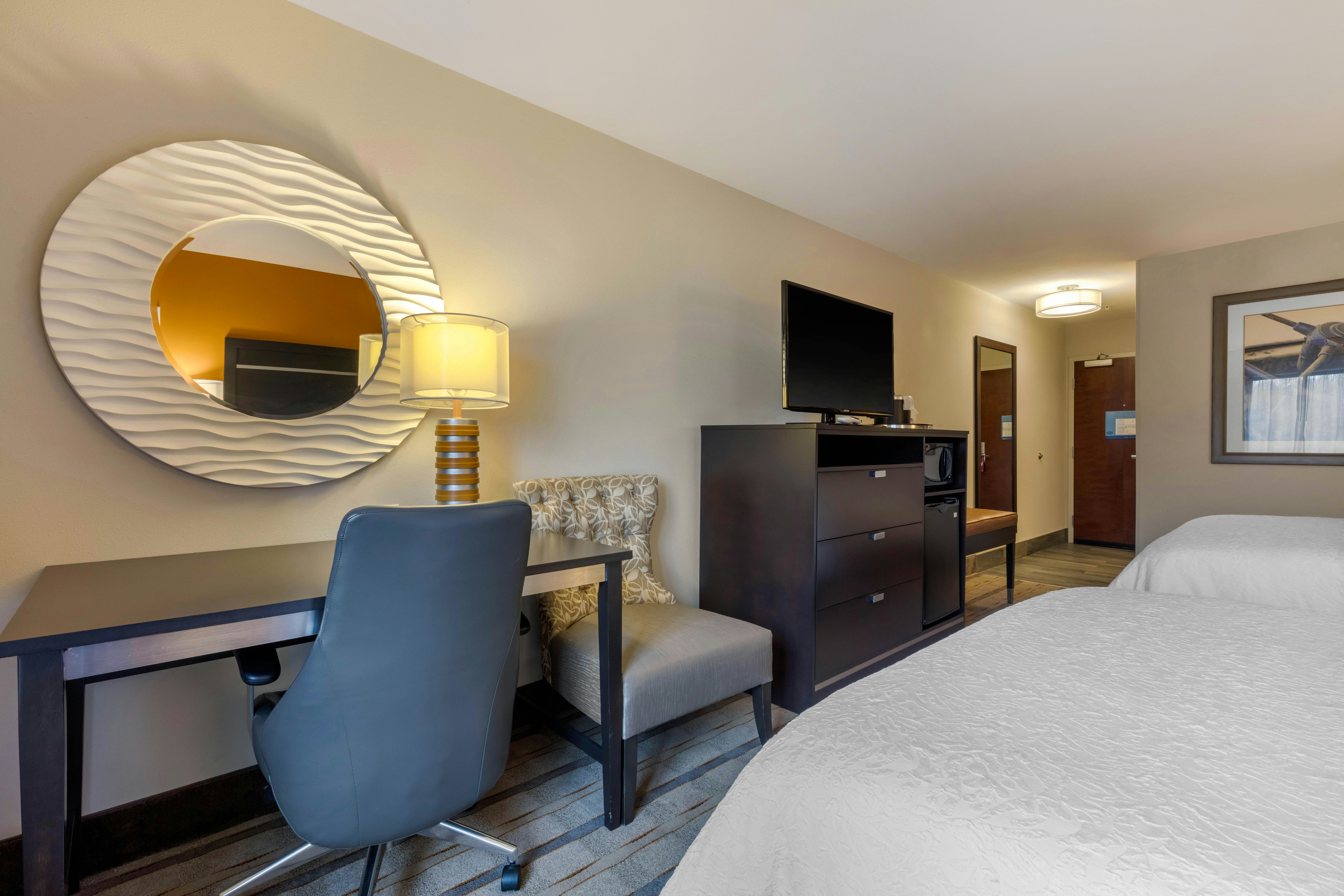 غرفة بسريرين كوين، Hampton Inn & Suites Columbus 3/5