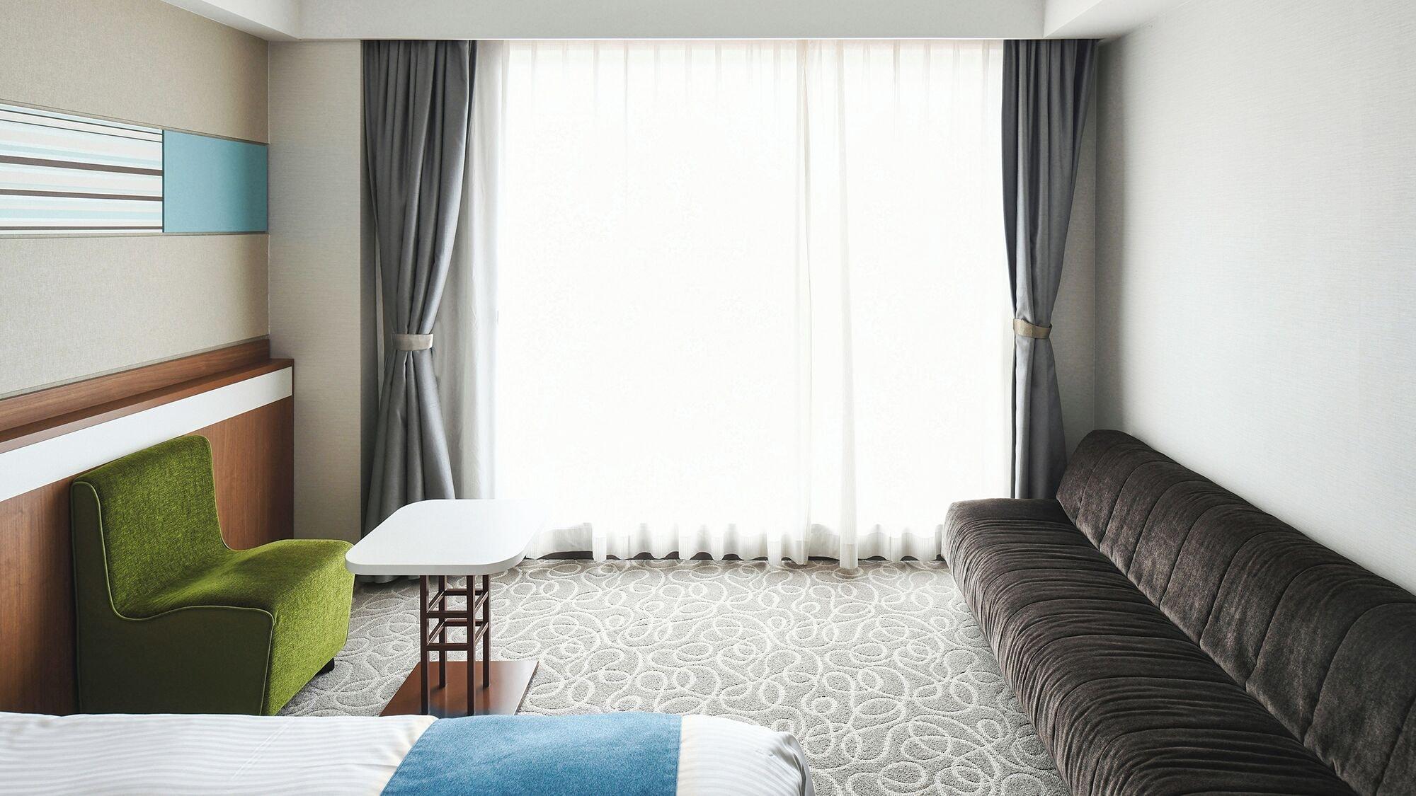 Deluxe, 2 Beds, Ocean Front, Annex، Vessel Hotel Campana Okinawa 2/4