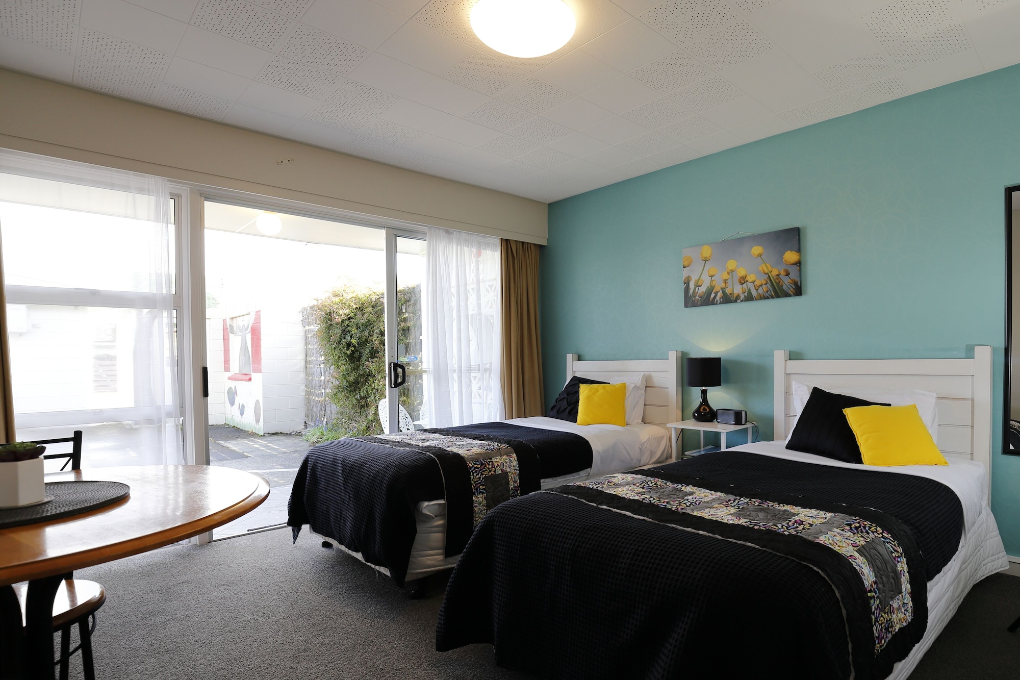 Studio, Single, Twin Beds