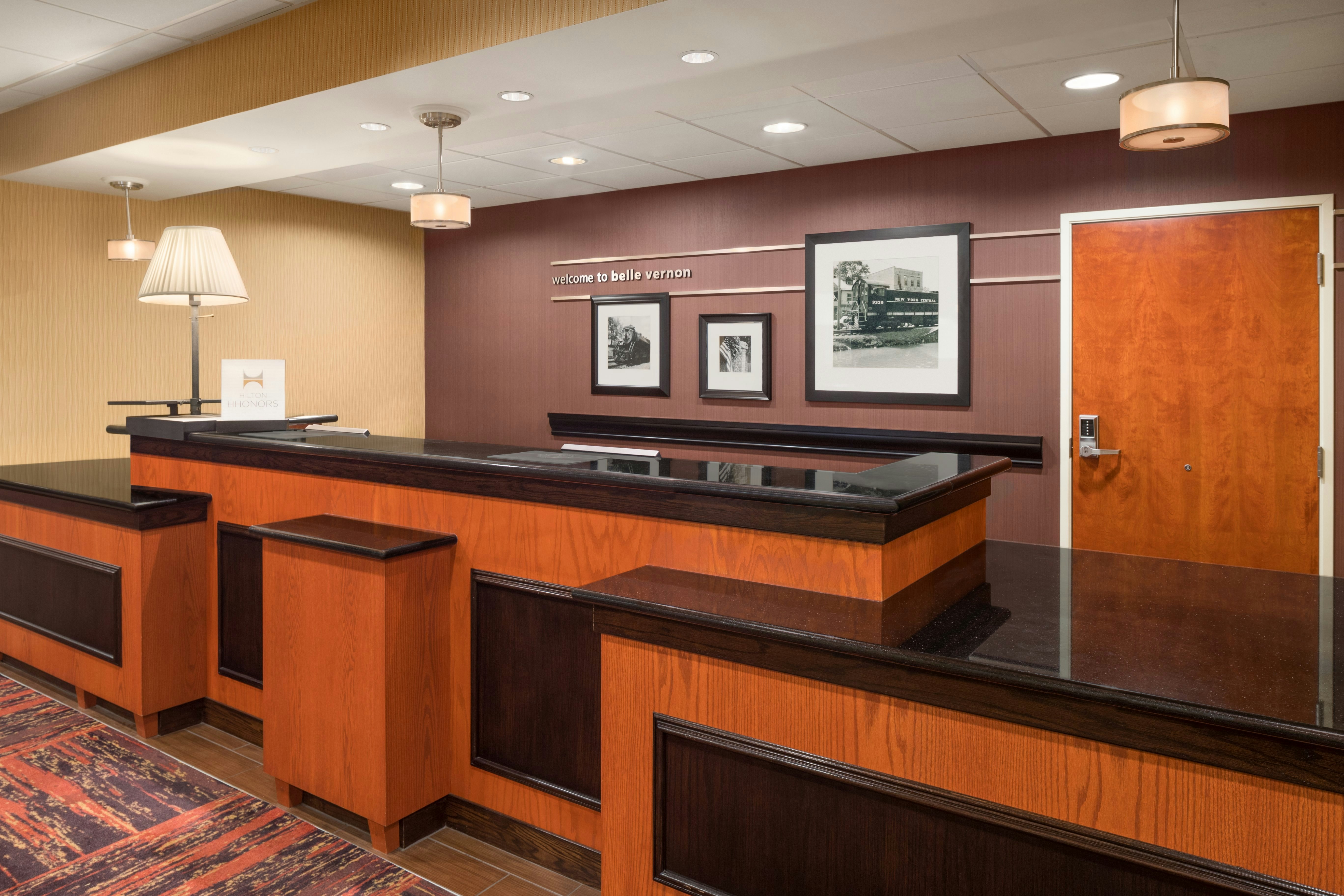 Lobby at Hampton Inn Belle Vernon, BELLE VERNON - PA