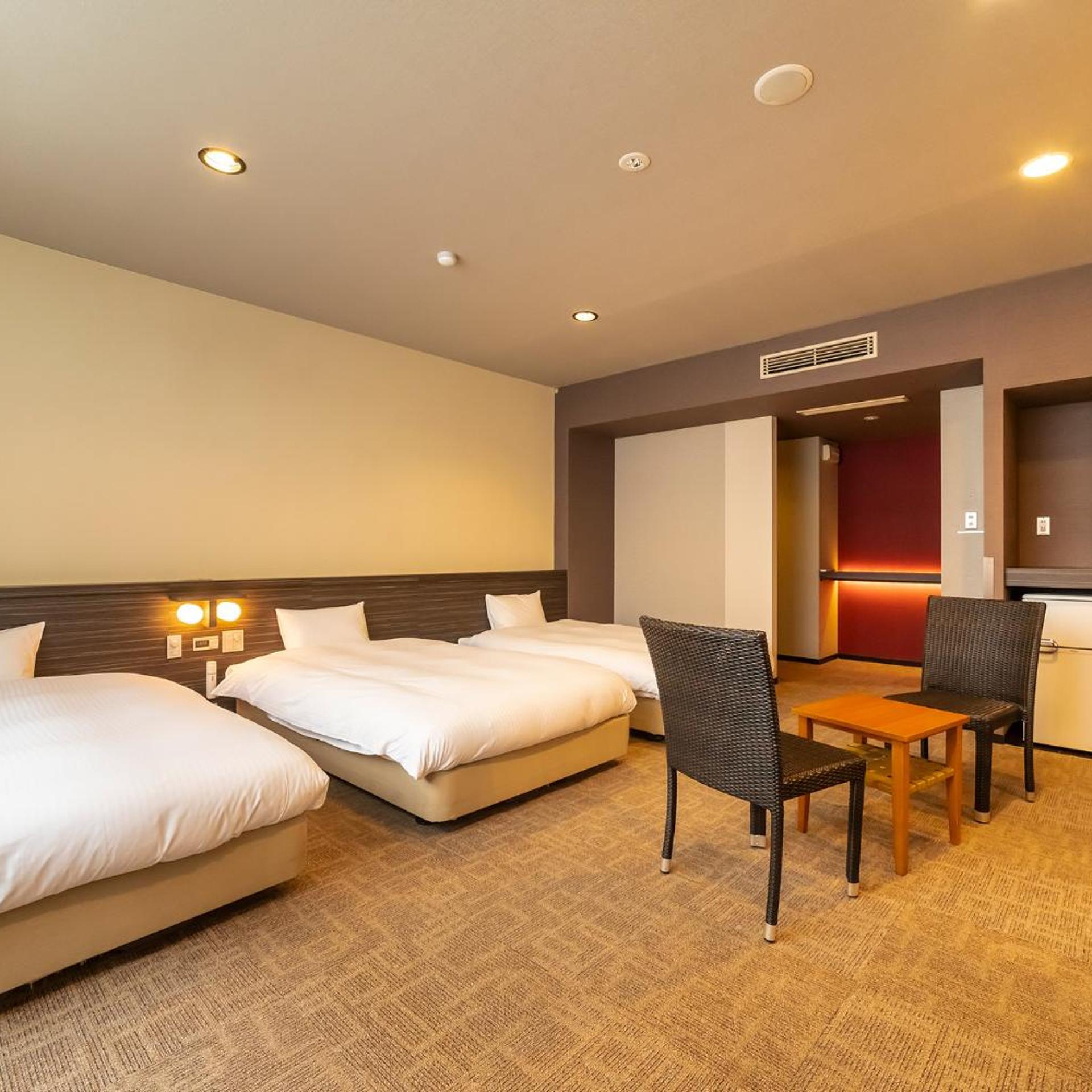 Japanese, Superior, Triple, Riverside, Shared Bathroom
