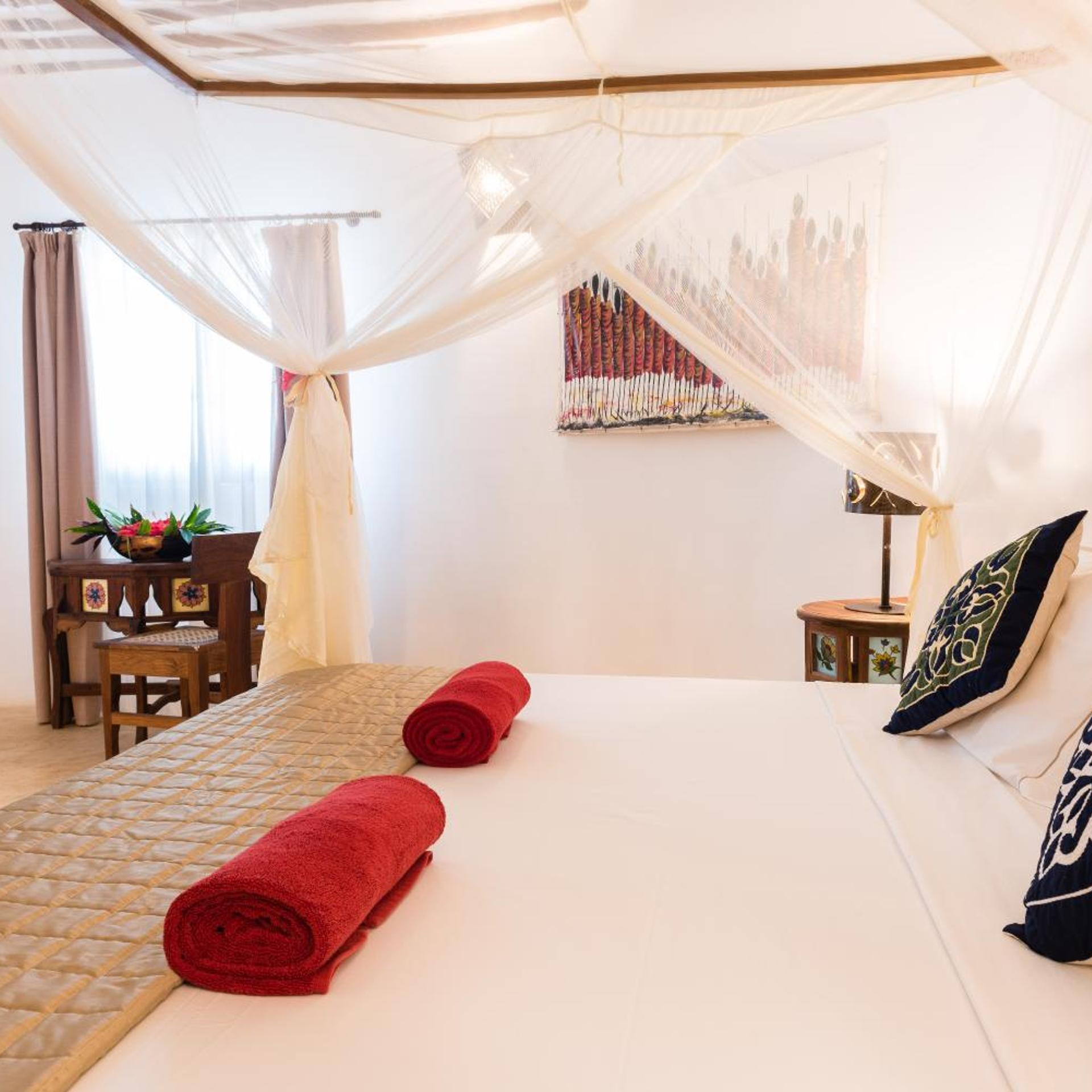 غرفة سوبيريور بسرير مزدوج بإطلالة على البحر بشرفة، Villa Kiva 5/9