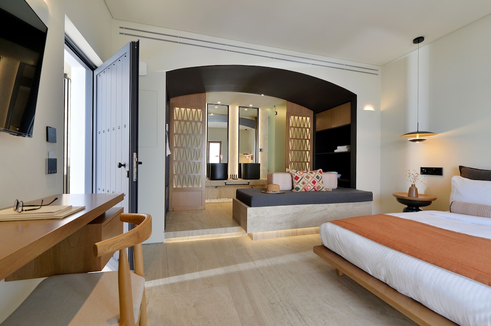 جناح ديلوكس بحوض جاكوزي، Aktaion Beach Boutique Hotel and Spa 2/6