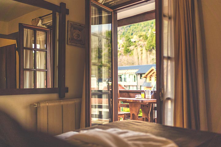 Room, Double Bed, Balcony