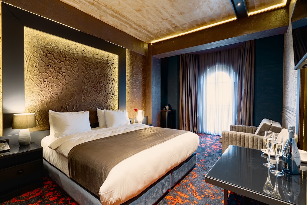 غرفة ديلوكس بسرير مزدوج أو سريرين منفصلين بإطلالة على البحر، Tapis Rouge Design Boutique Hotel 6/10