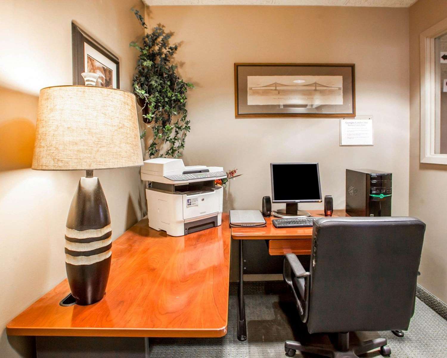 work area